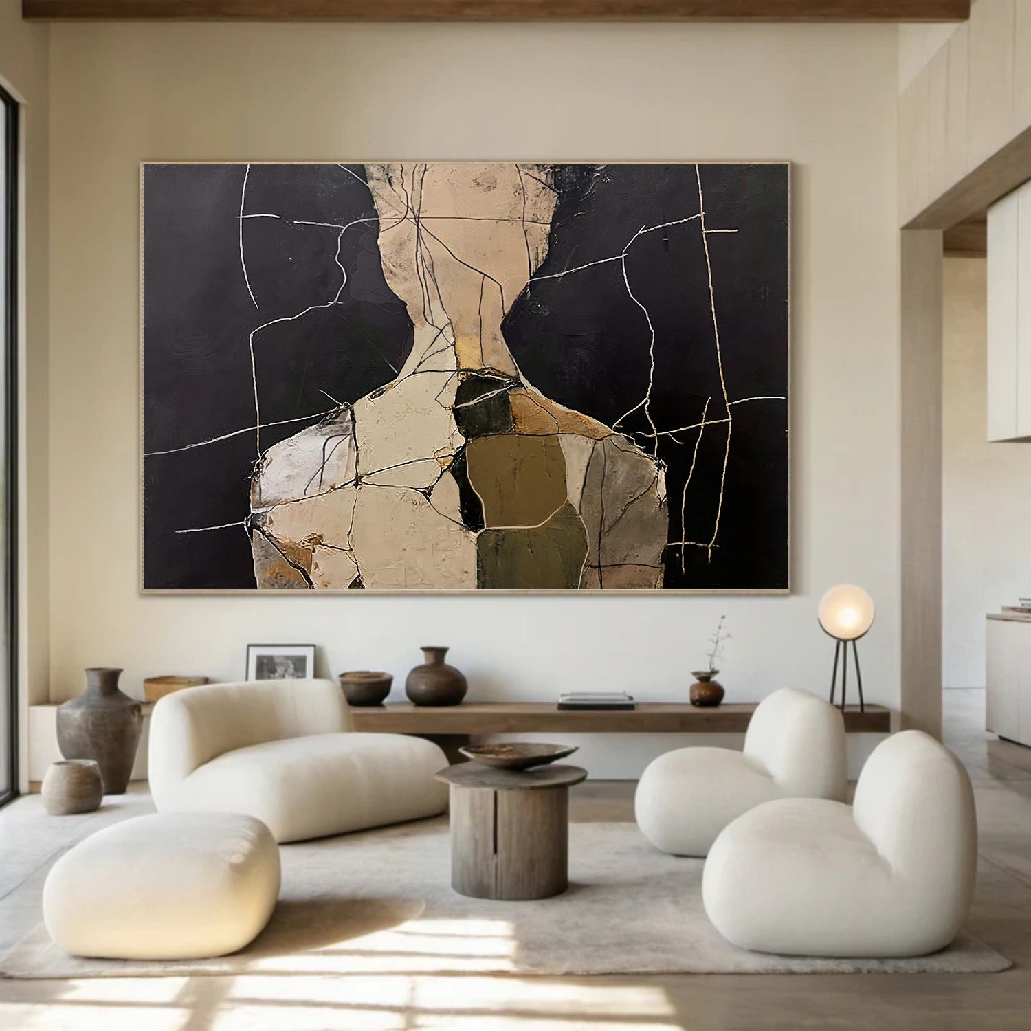 Abstract Portrait Wall Art #WP038