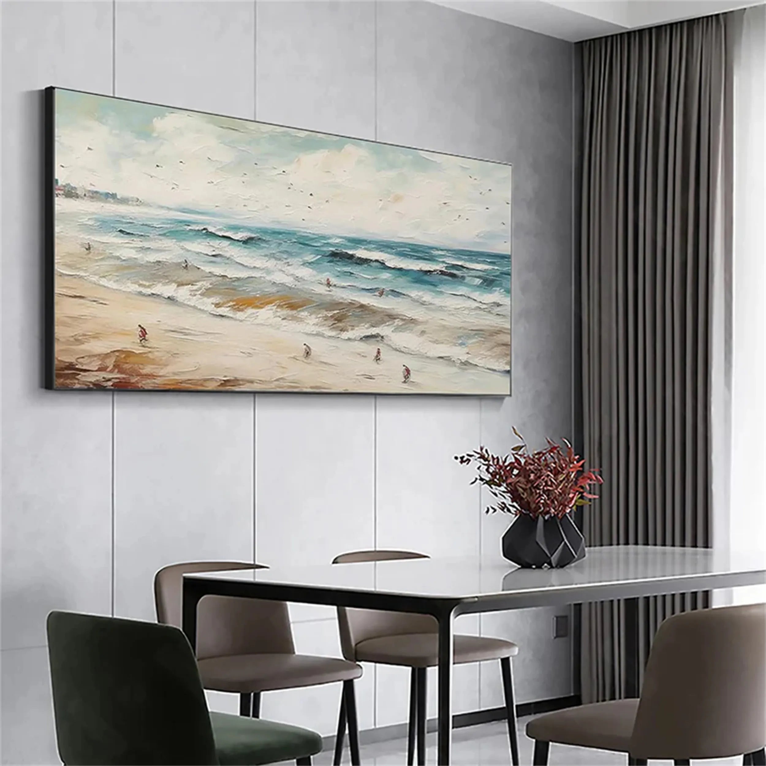 Sky And Ocean Painting #SO091