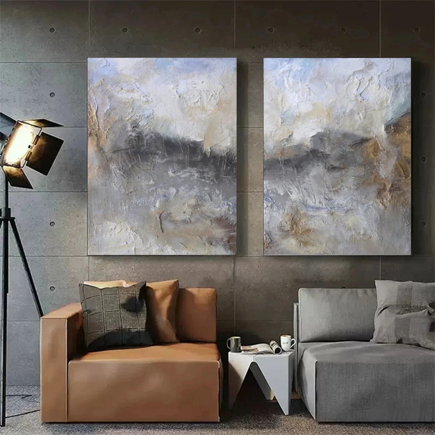 Abstract Wall Art Set of 2 #AW103