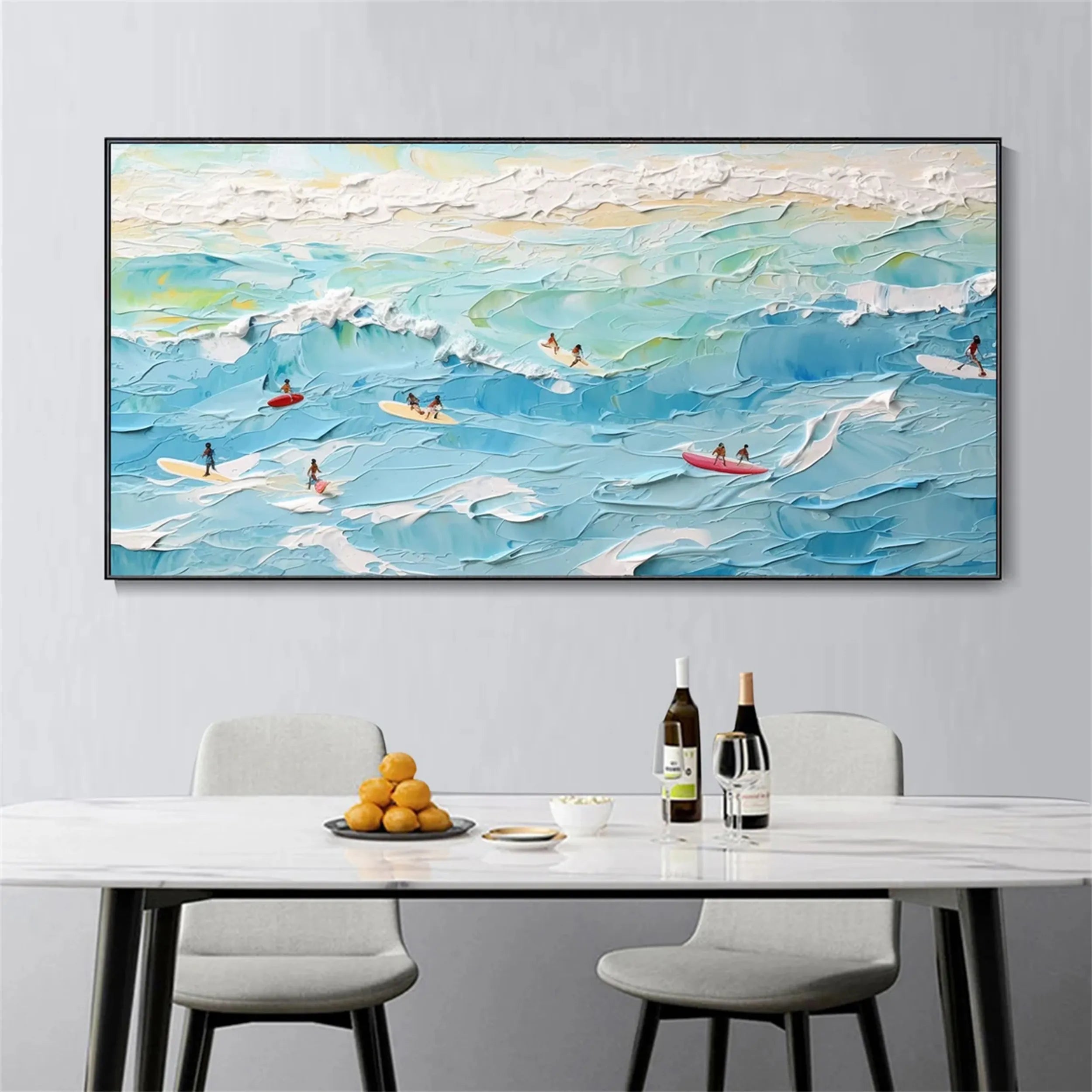 Sky And Ocean Painting #SO131