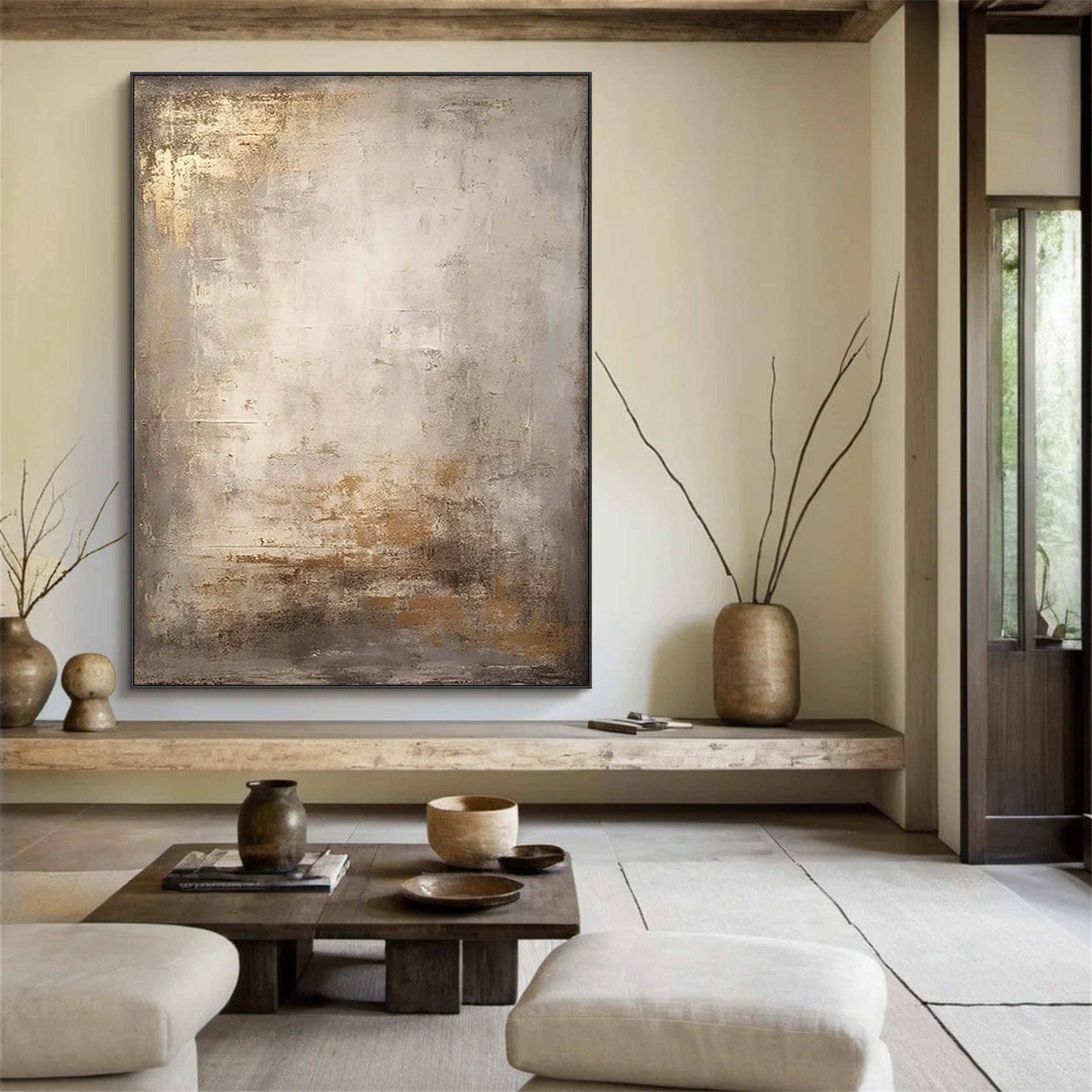 Wabi Sabi Abstract Wall Art #WA113