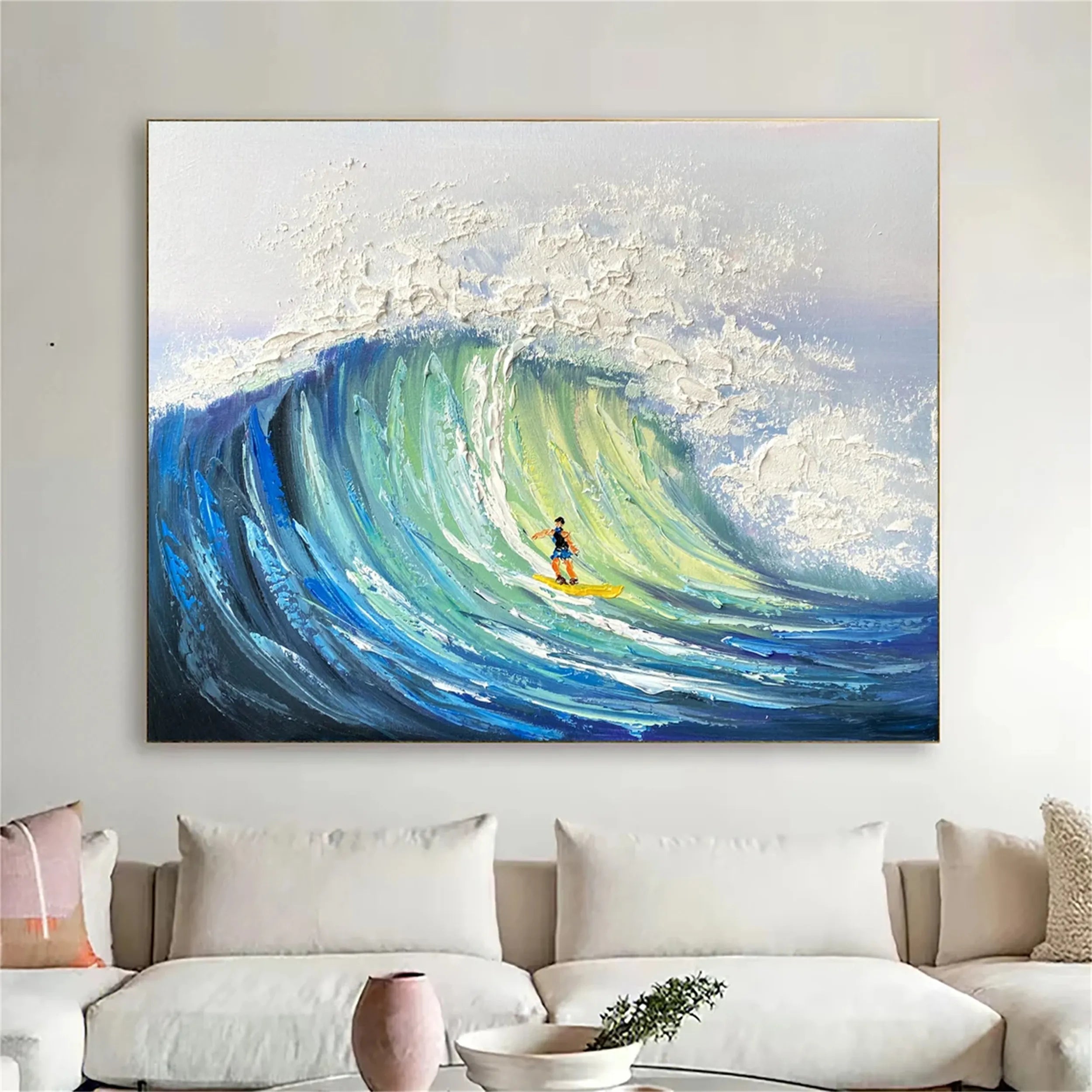 Sky And Ocean Painting #SO109