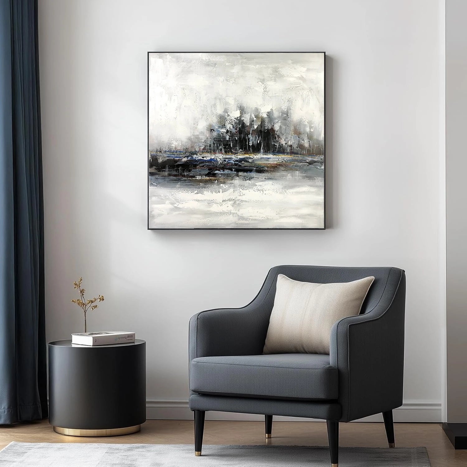 Wabi Sabi Abstract Canvas Art #WA230