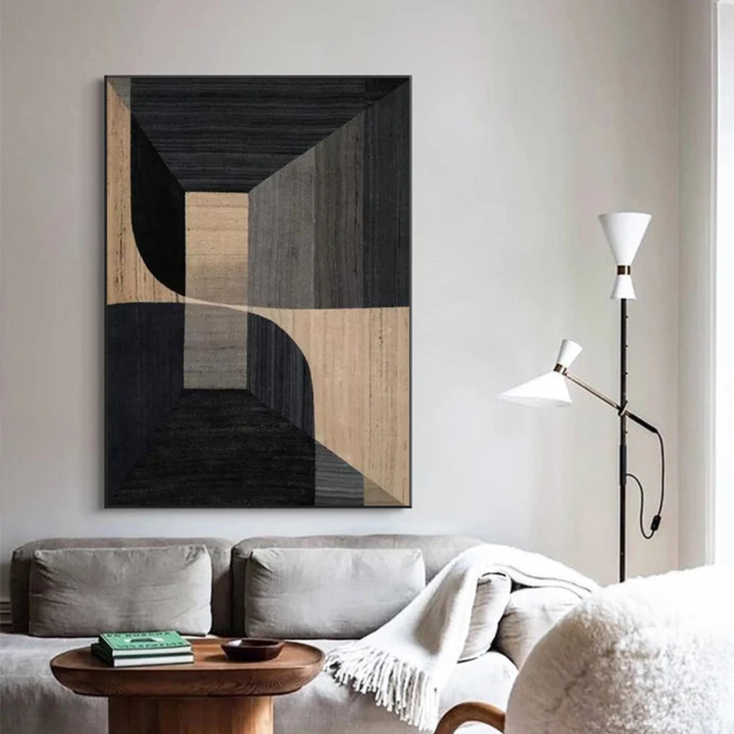 Wabi Sabi Abstract Wall Art #WA022