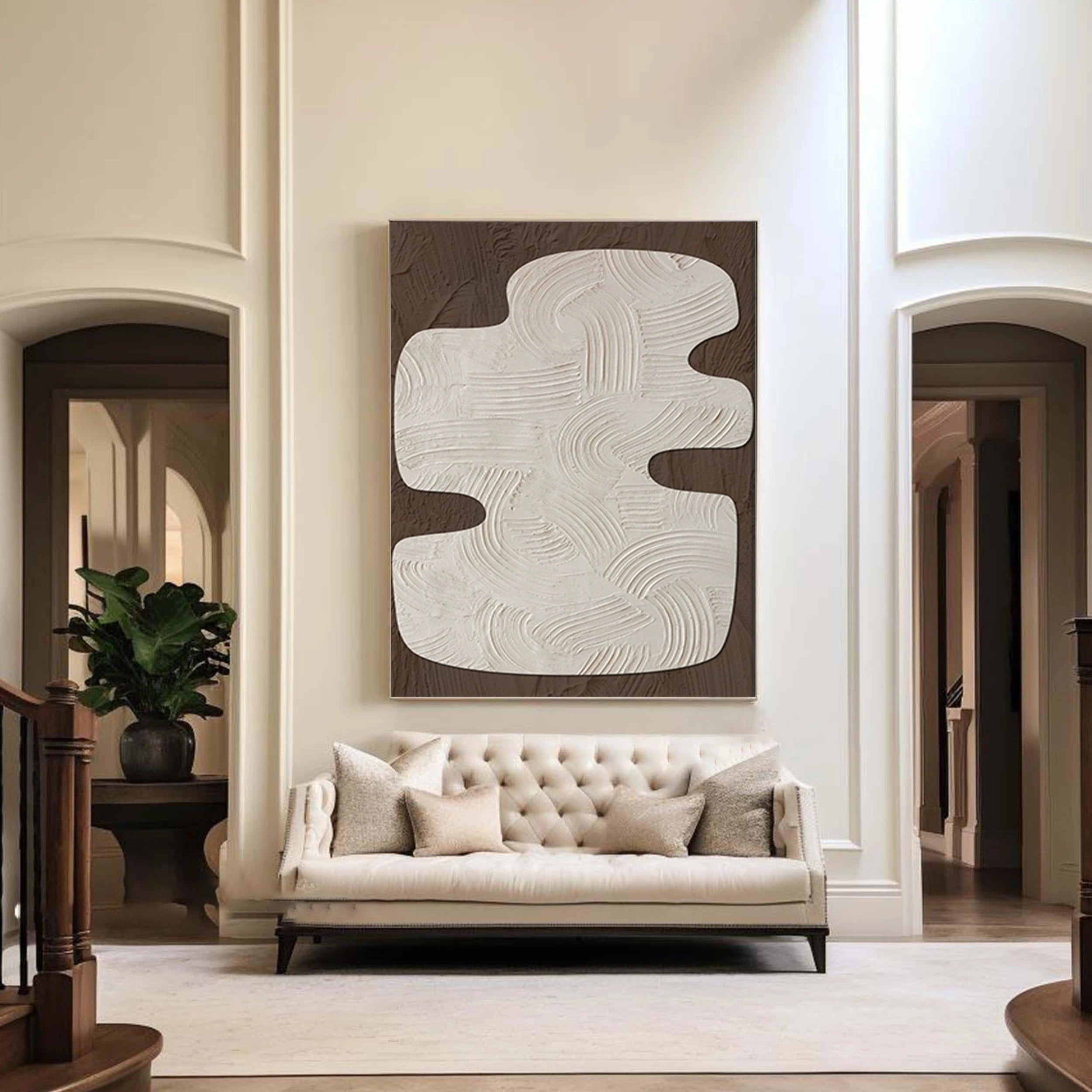 Wabi Sabi Abstract Wall Art #WA062