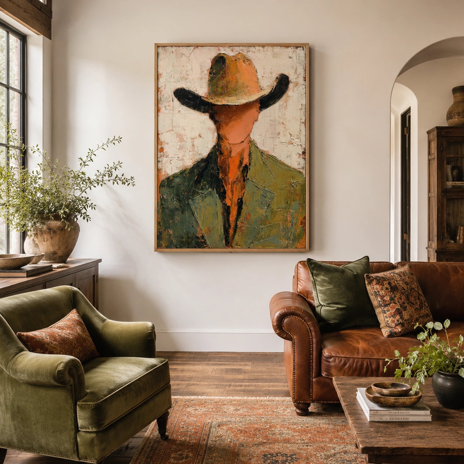 Western Cowboy Art #VA021