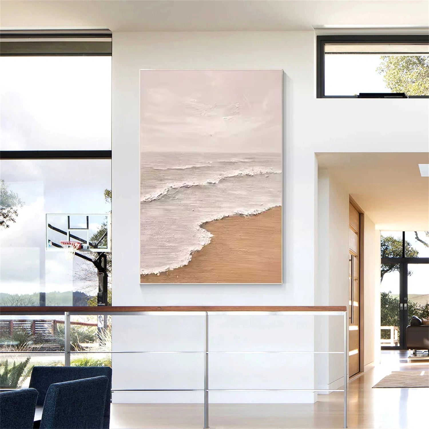 Sky and Ocean Painting #SO208