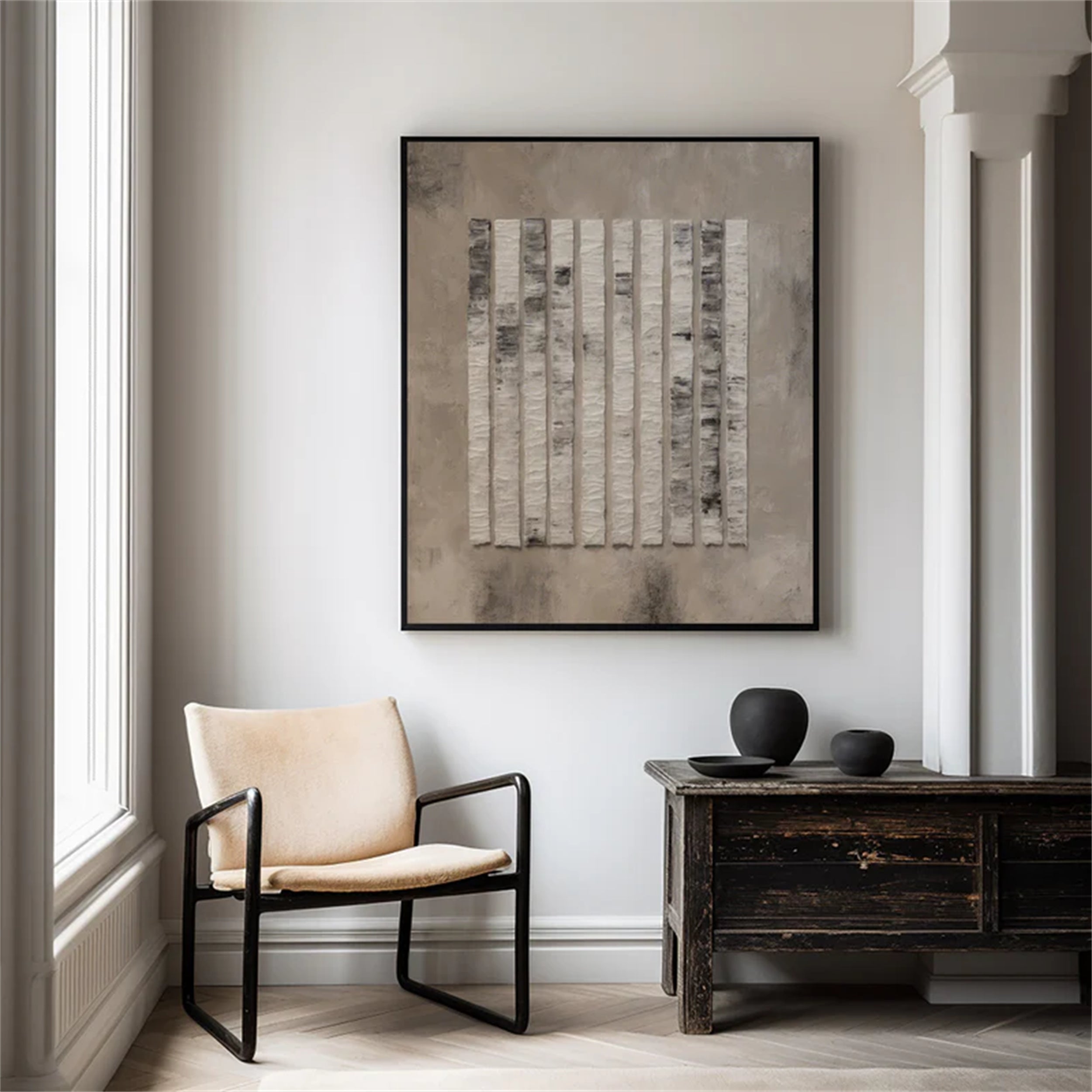 Wabi Sabi Abstract Wall Art #WA131