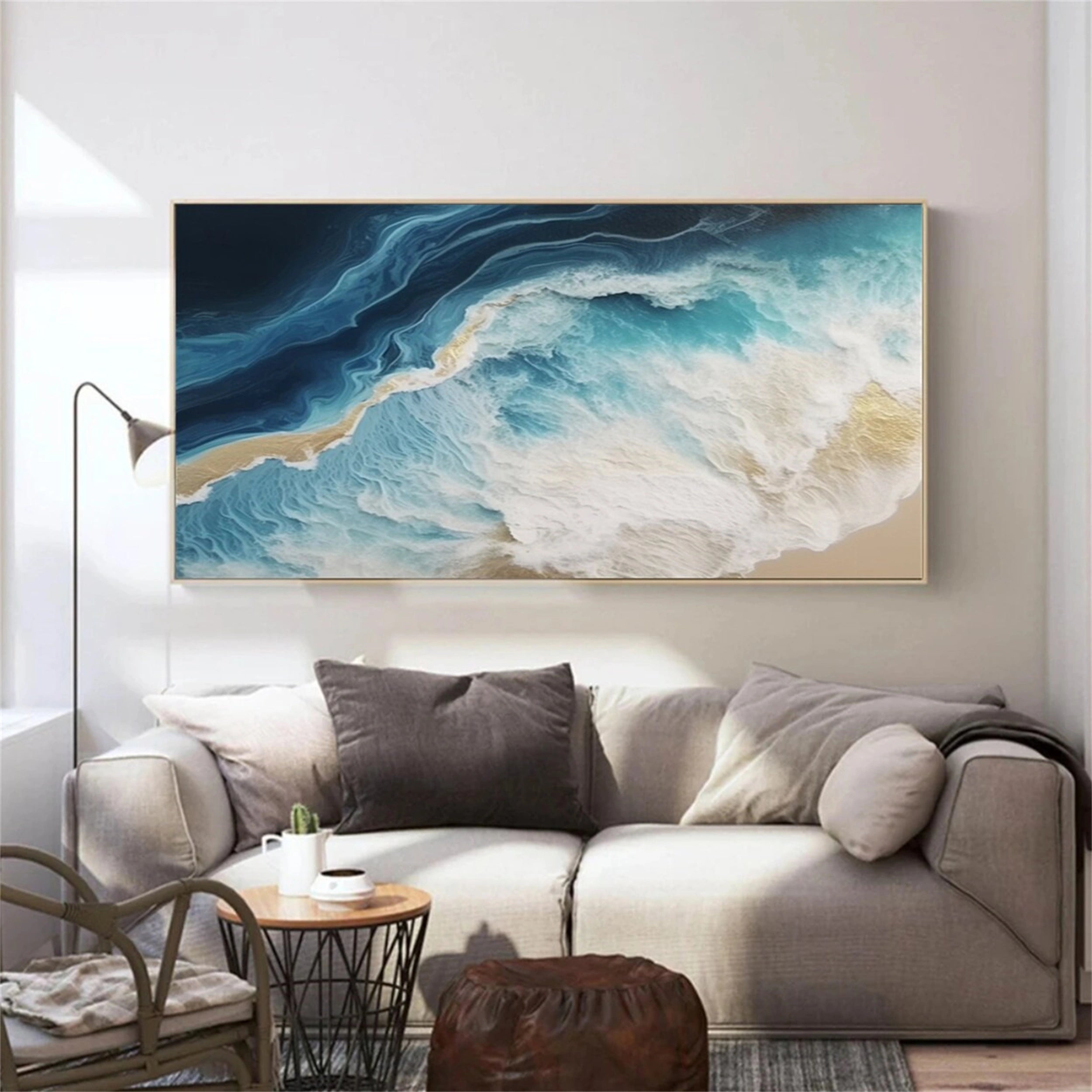Sky And Ocean Painting #SO063