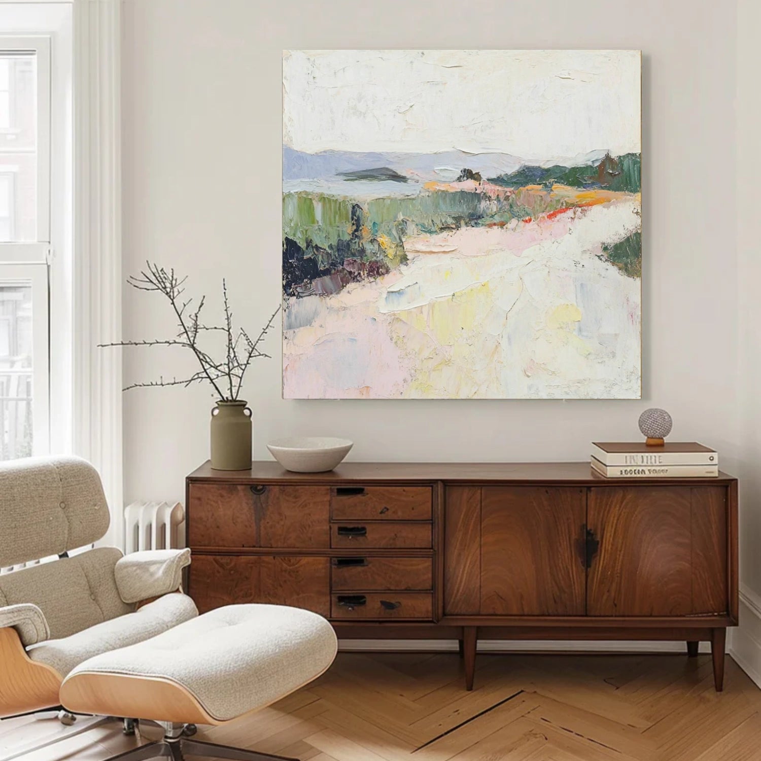 Abstract Textured Wall Art #AW182