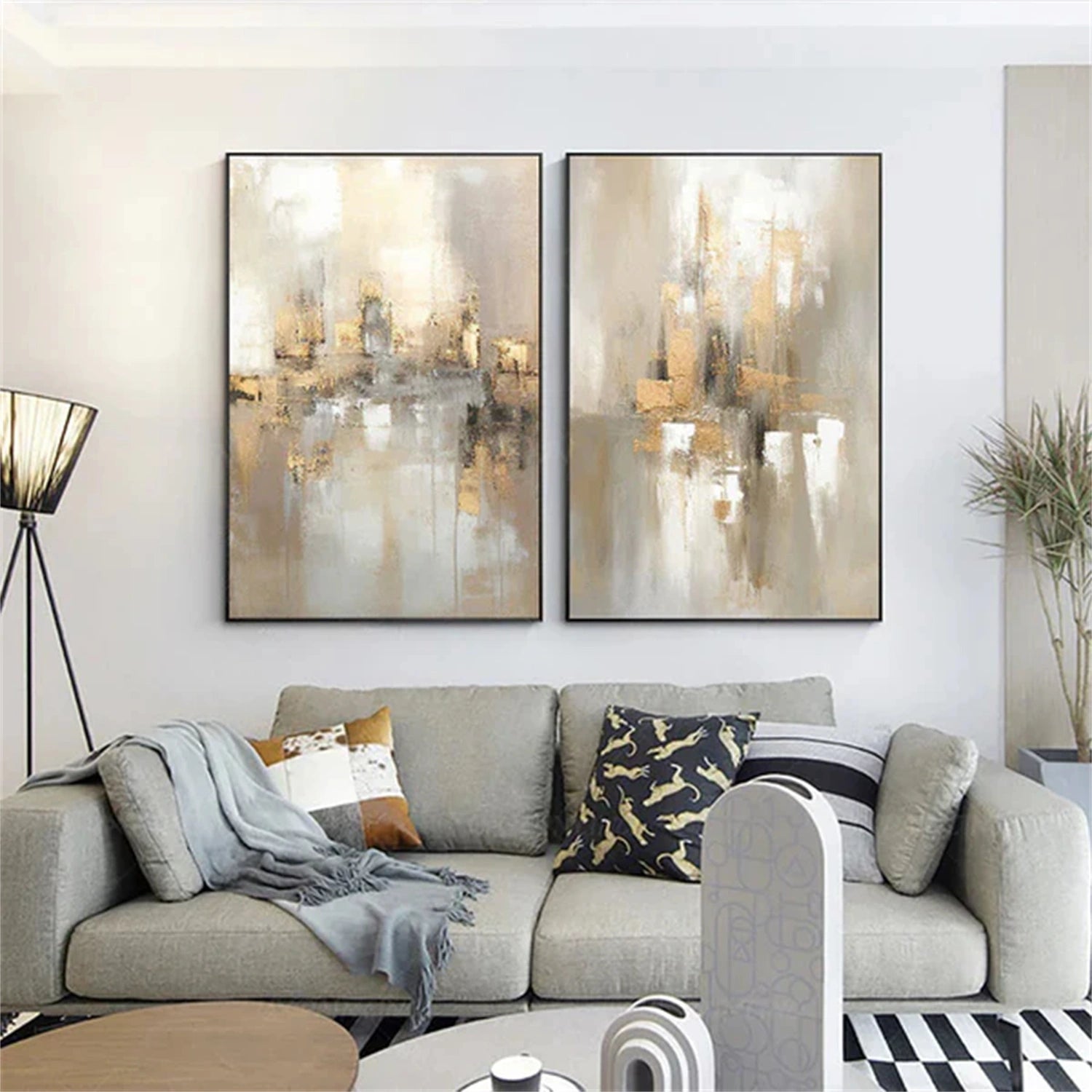 Abstract Texture Wall Art #AW030