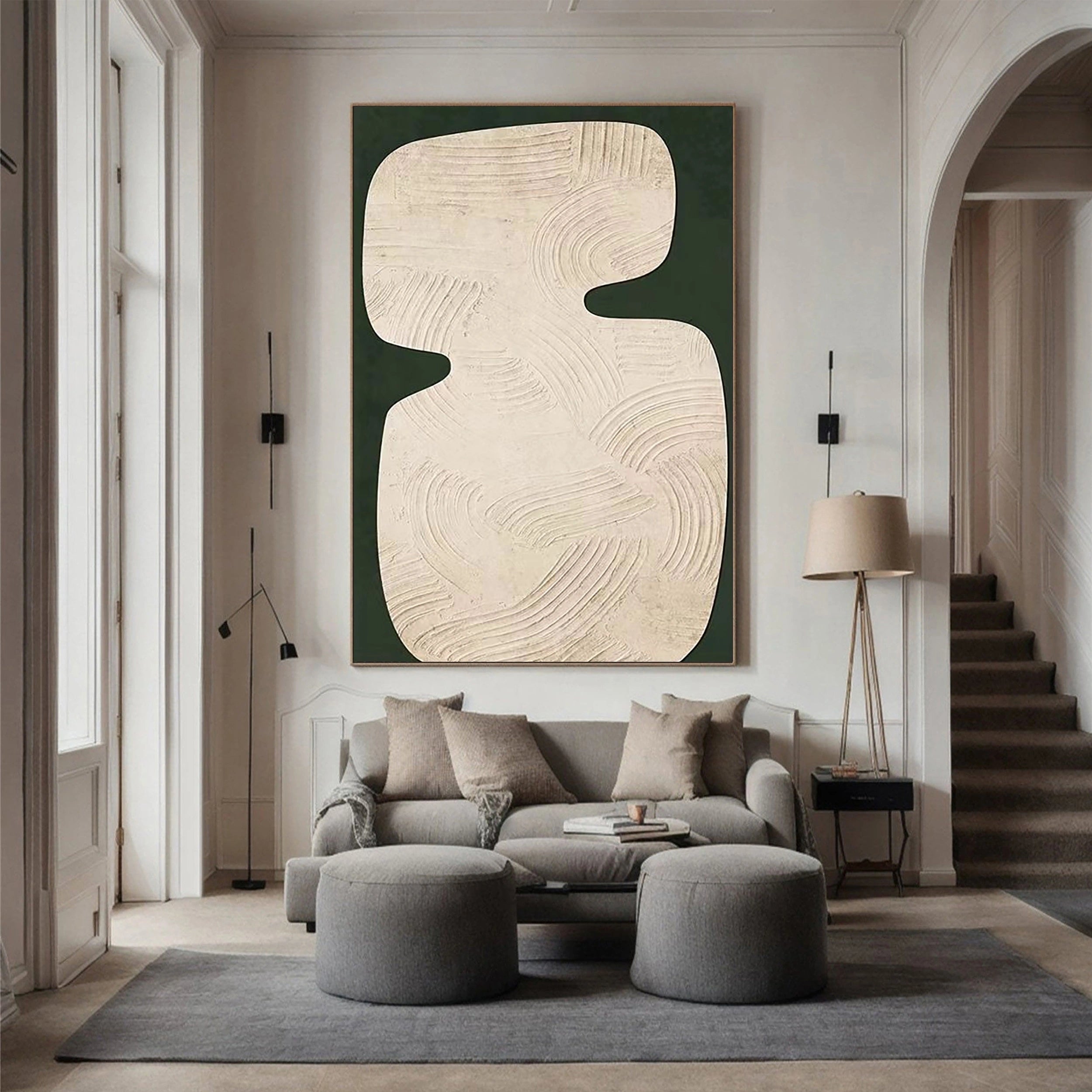 Wabi Sabi Abstract Wall Art #WA063