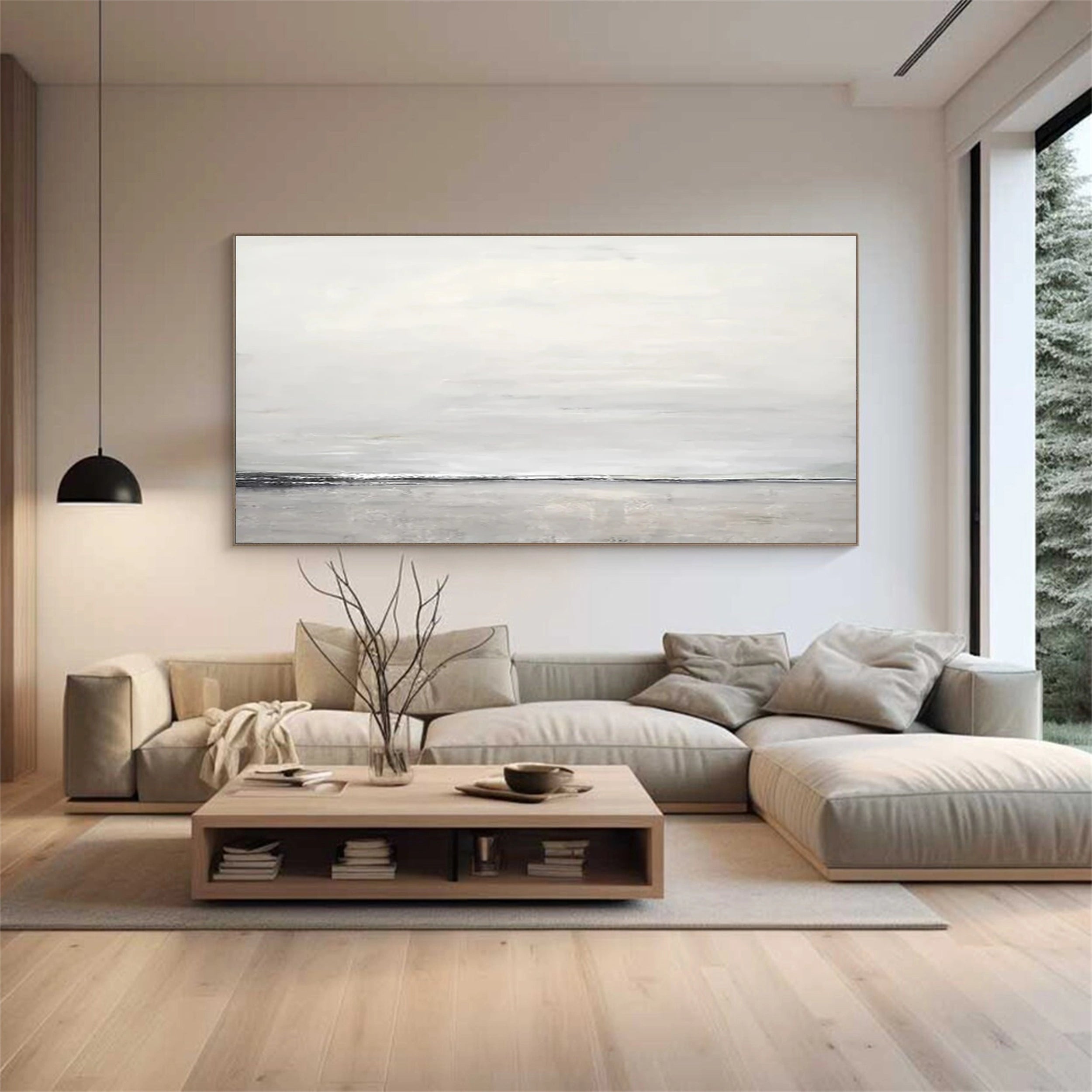 Sky And Ocean Painting #SO076