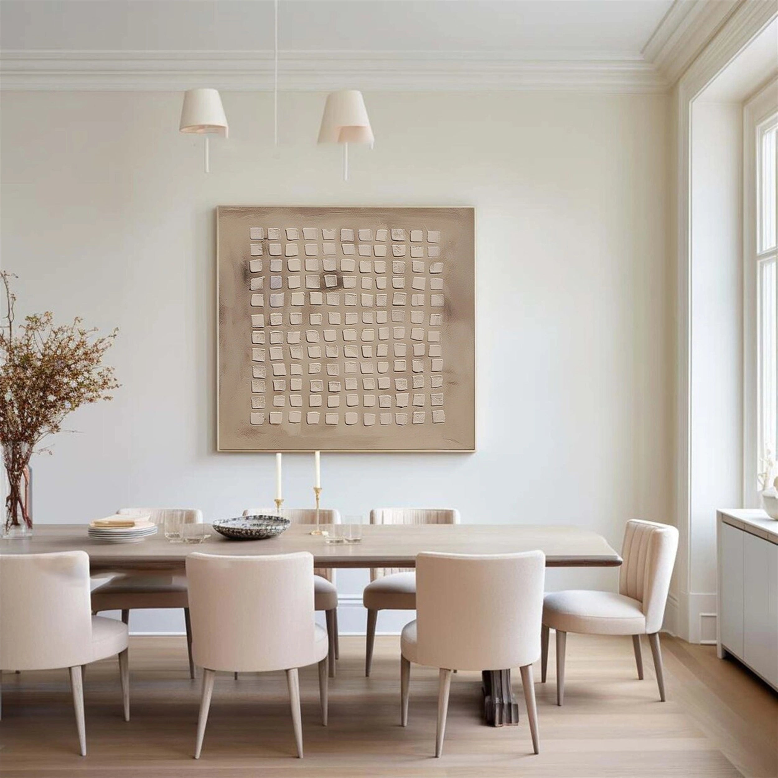 Wabi Sabi Abstract Wall Art #WA134