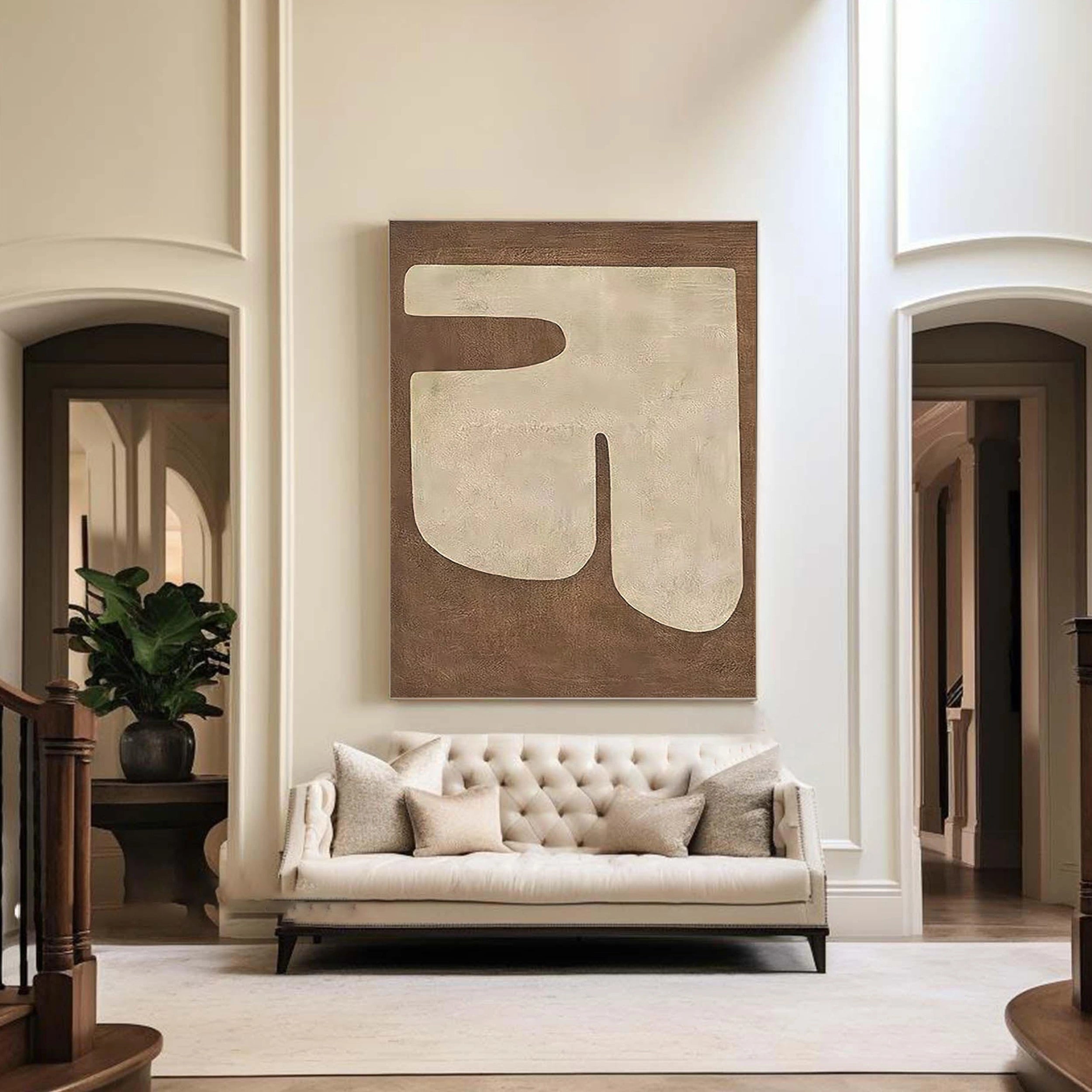 Wabi Sabi Abstract Wall Art #WA060