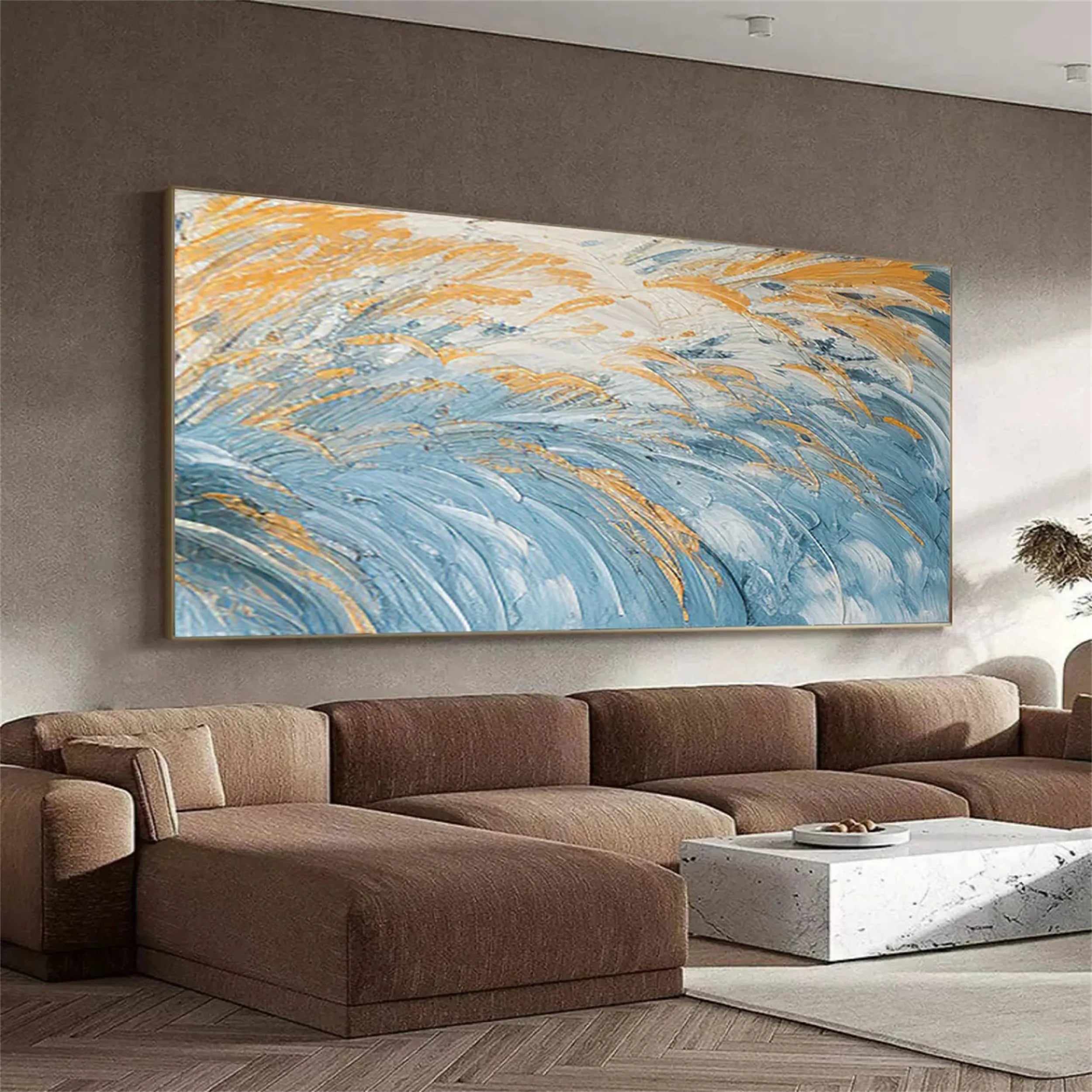 Sky And Ocean Painting #SO096
