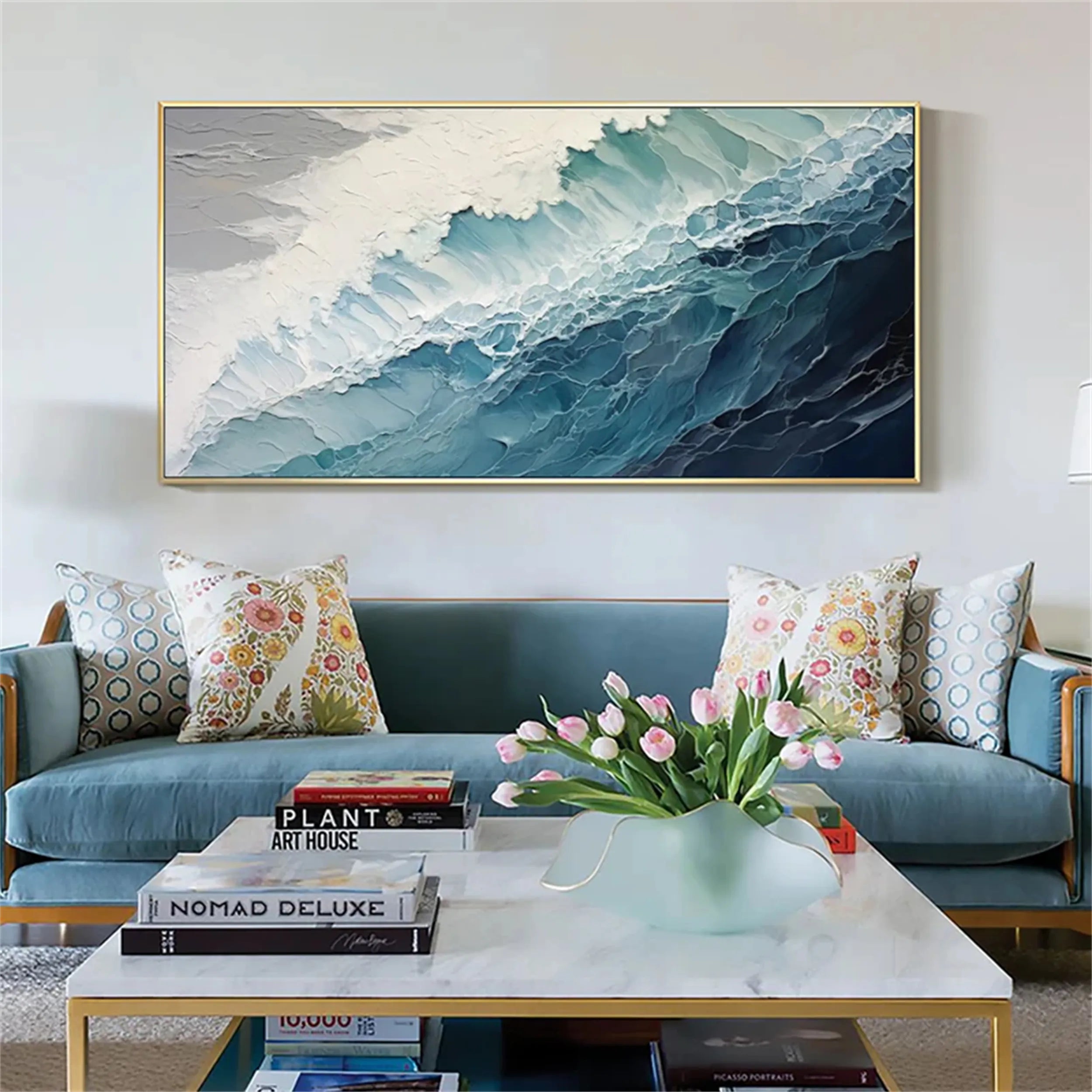 Sky And Ocean Painting #SO089
