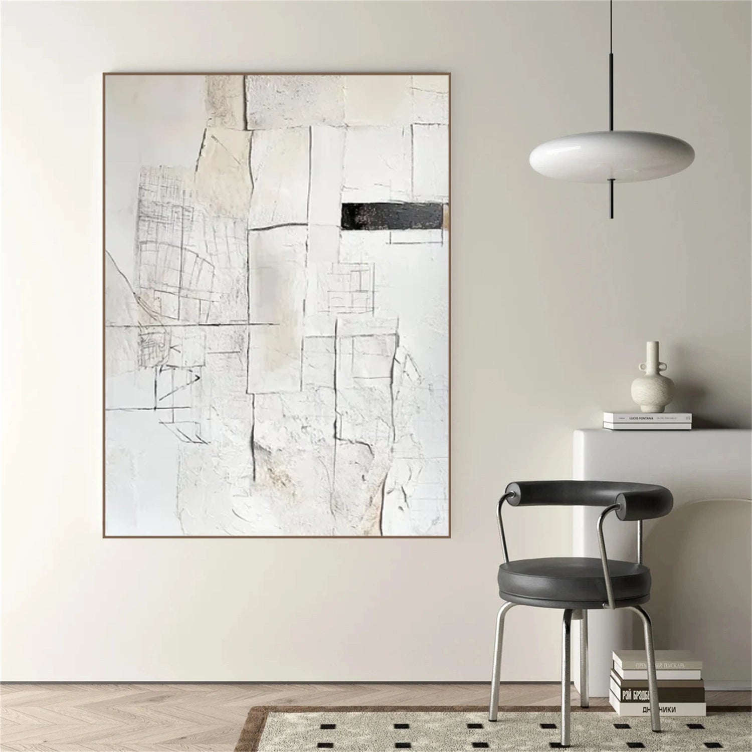 Wabi Sabi Abstract Canvas Art #WA252
