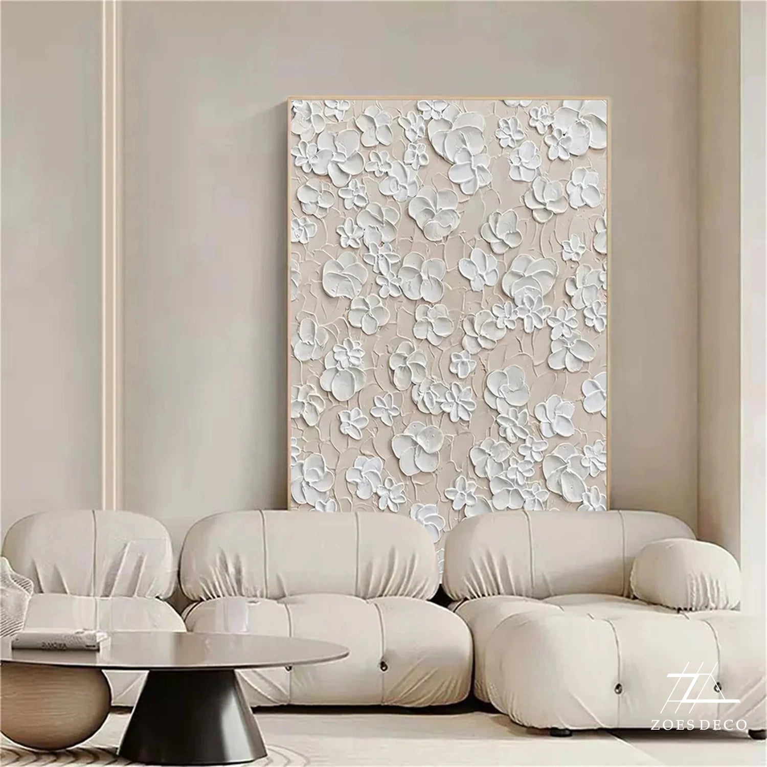 Tree And Flower Painting #TF074