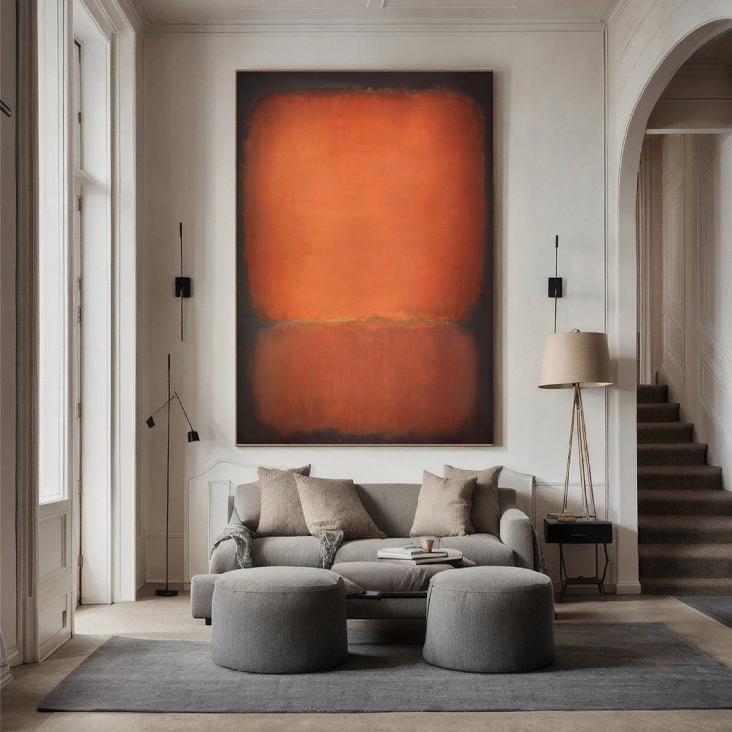 Wabi Sabi Abstract Wall Art #WA068