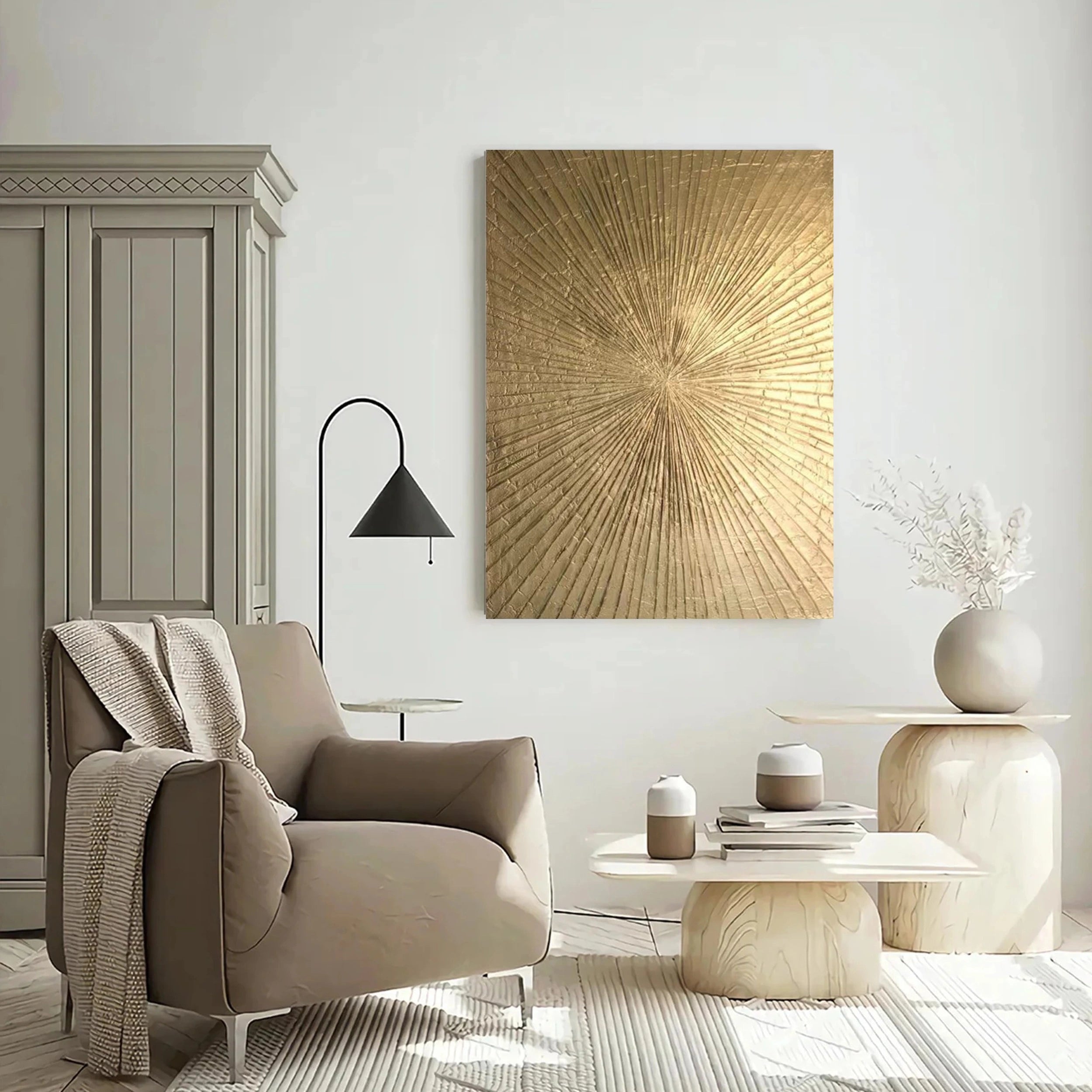 Wabi Sabi Abstract Wall Art #WA067
