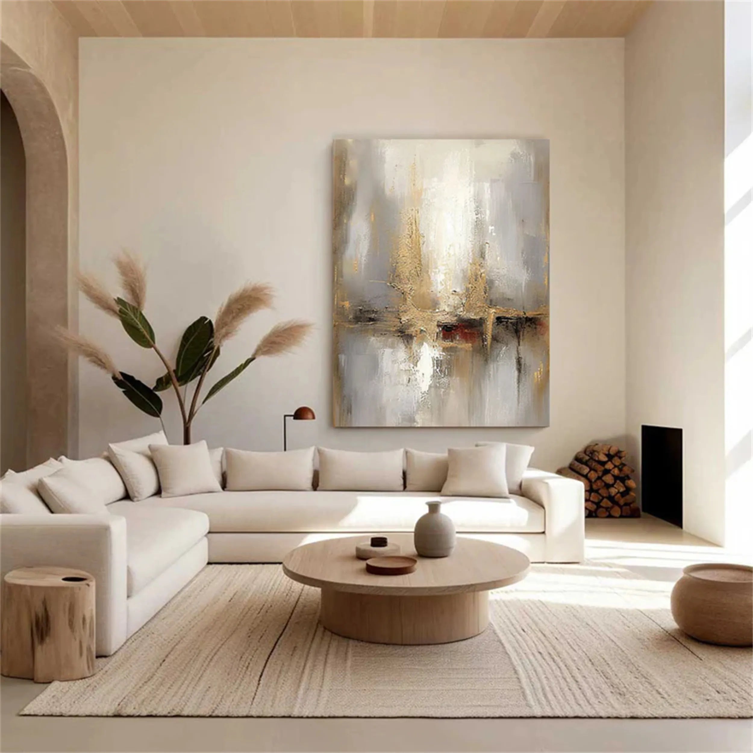 Abstract Texture Wall Art #AW010