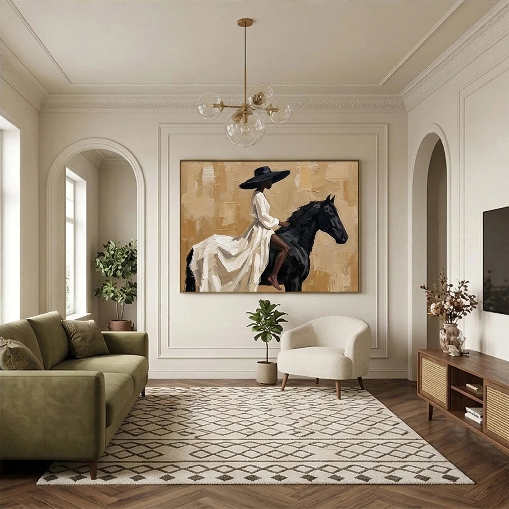 Vintage Americana Art #VA012