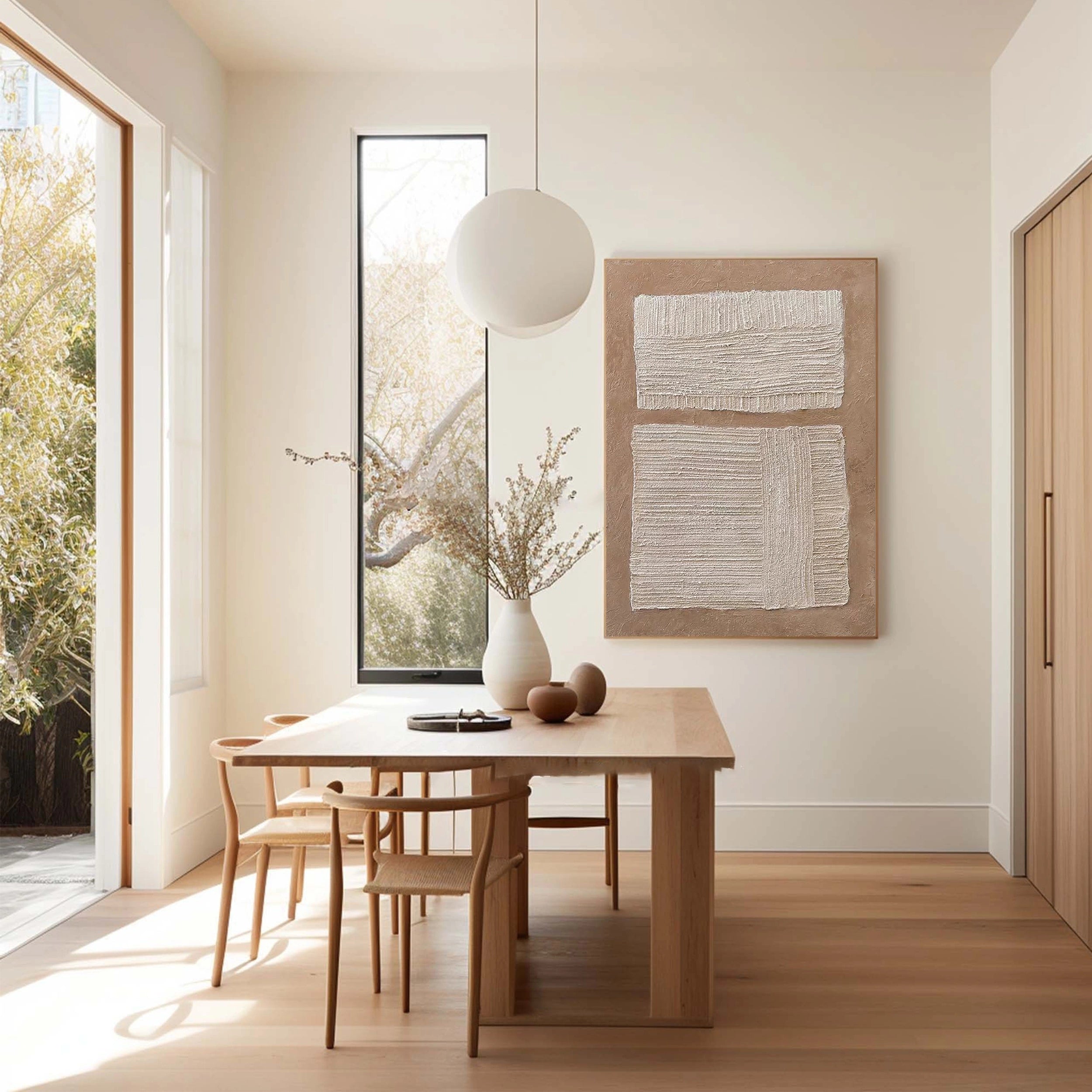 Wabi Sabi Abstract Wall Art #WA081