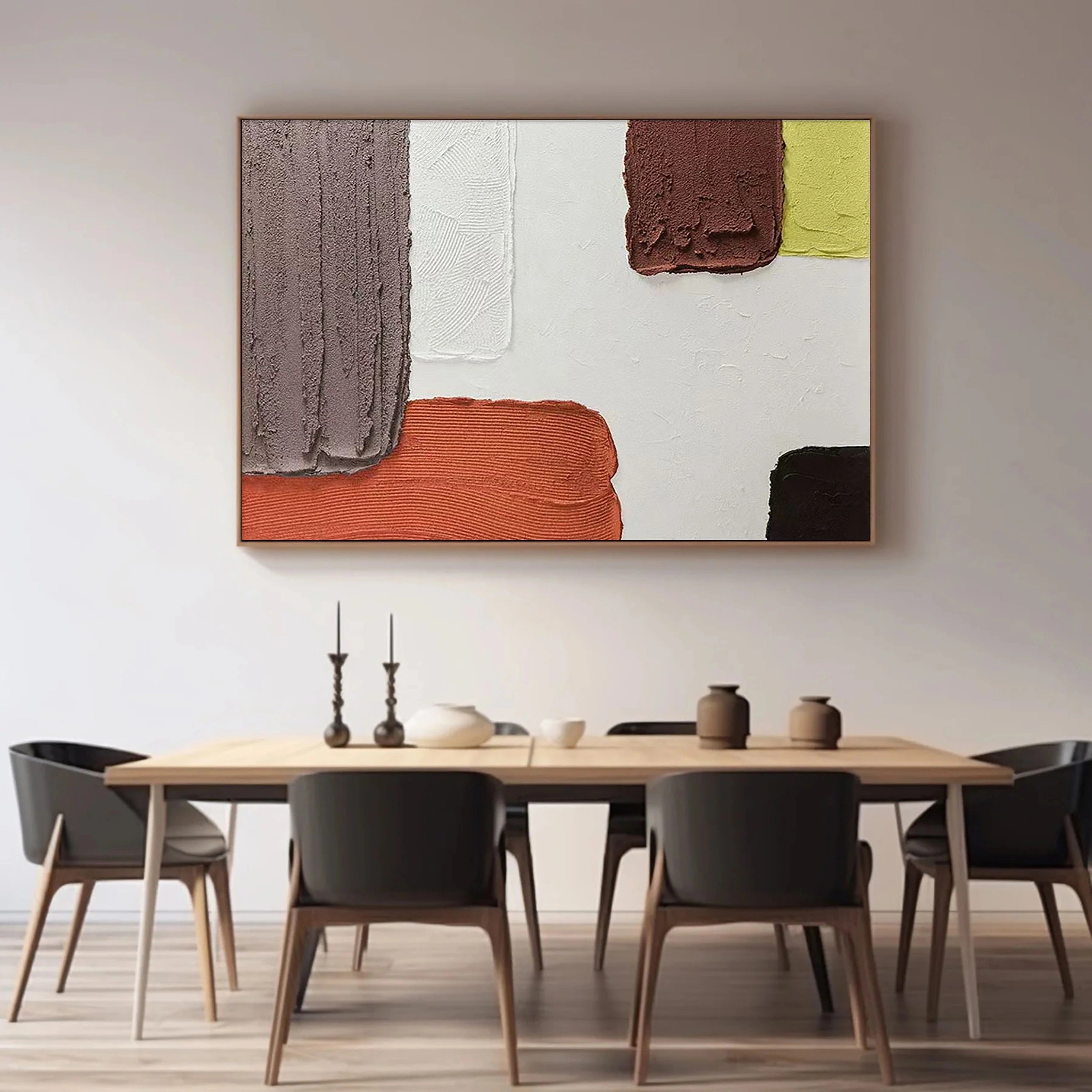 Wabi Sabi Abstract Wall Art #WA093
