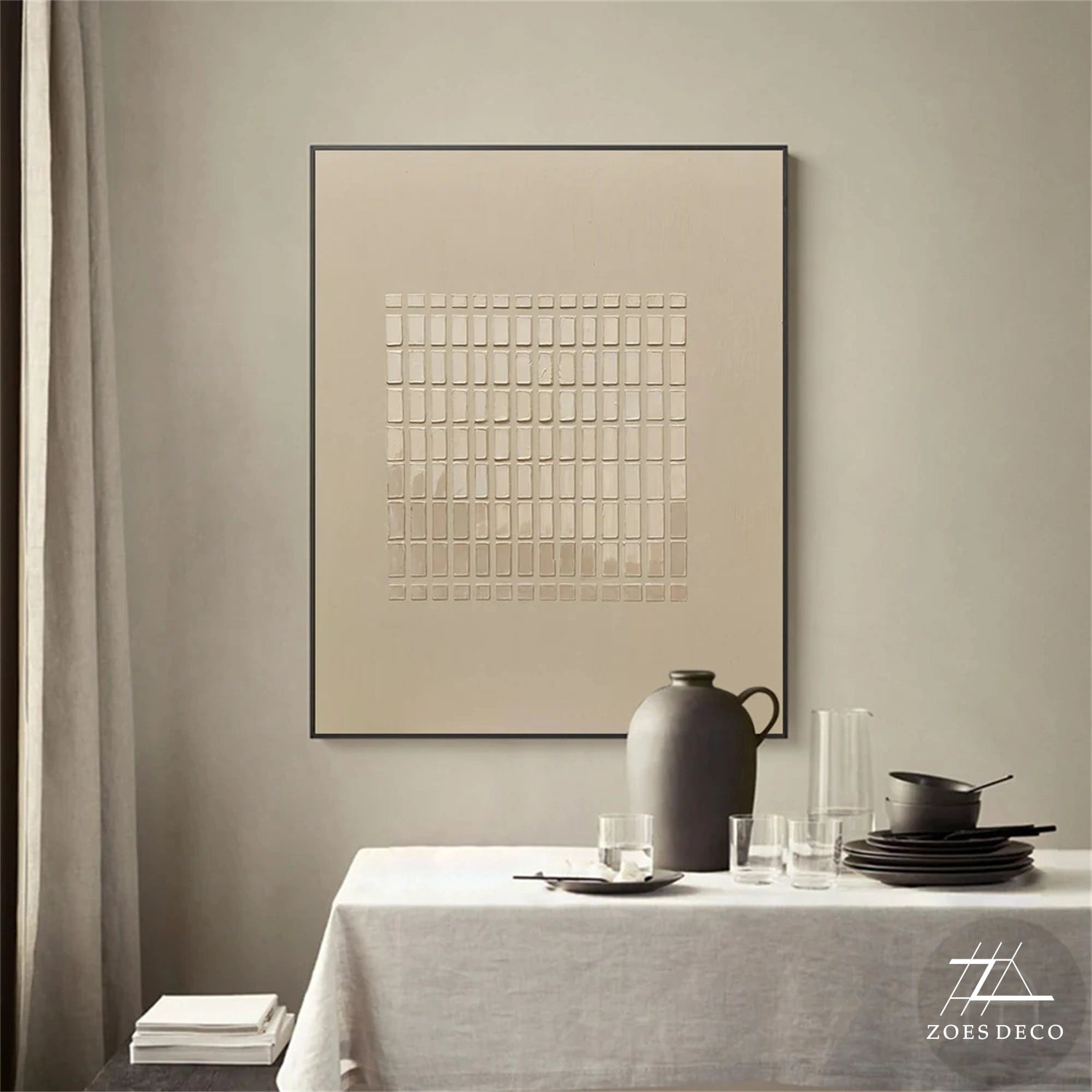 Wabi Sabi Abstract Wall Art #WA160