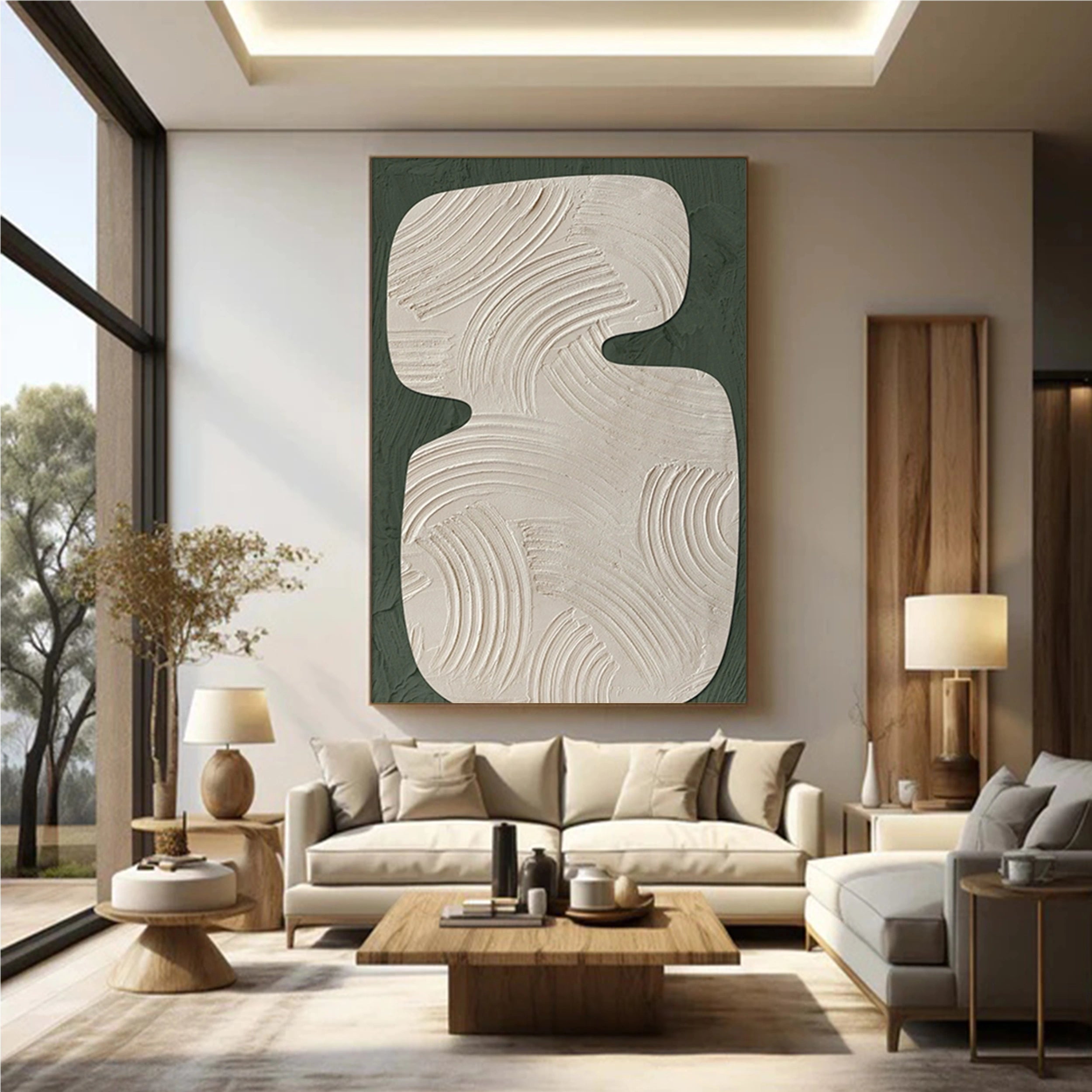 Wabi Sabi Abstract Wall Art #WA031