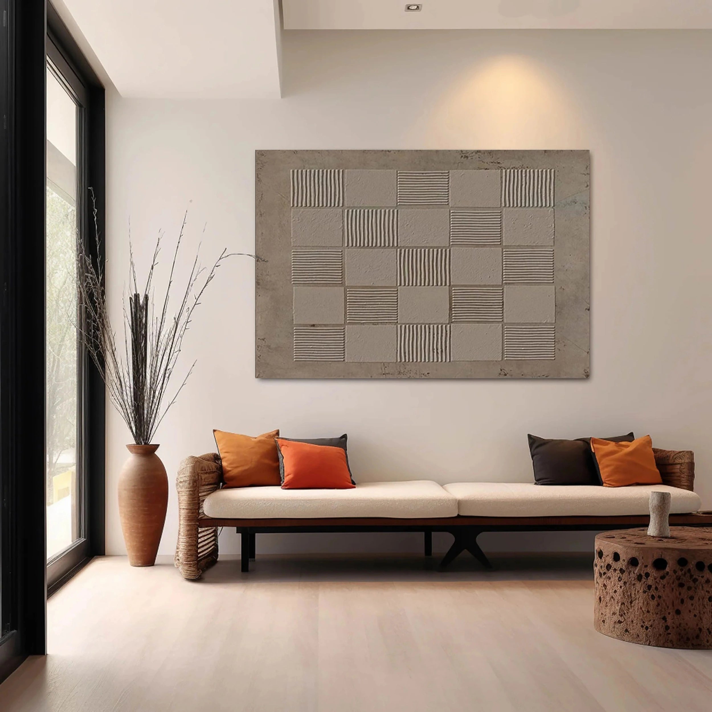 Wabi Sabi Abstract Wall Art #WA115