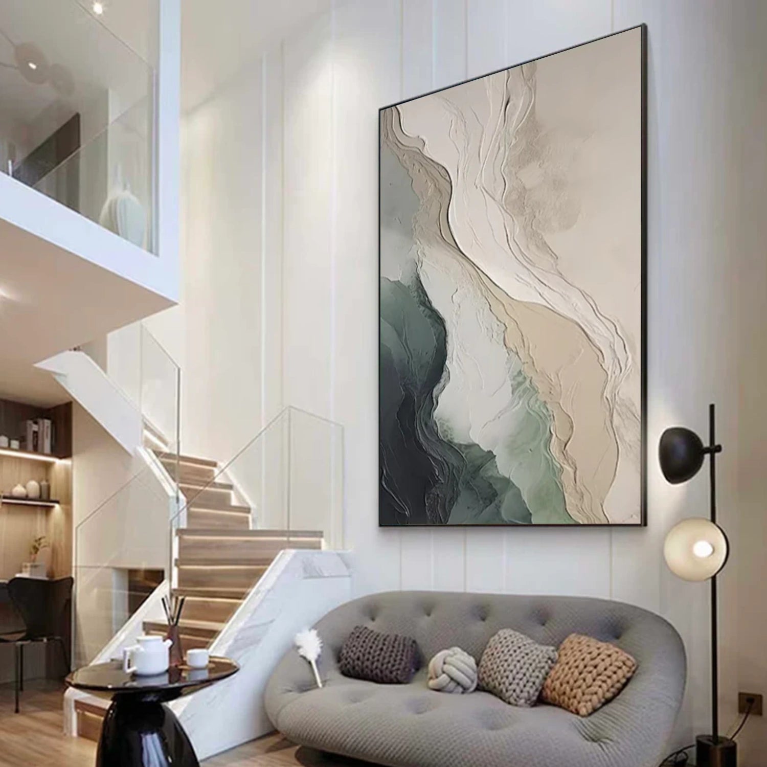 Abstract Textured Wall Art #AW202