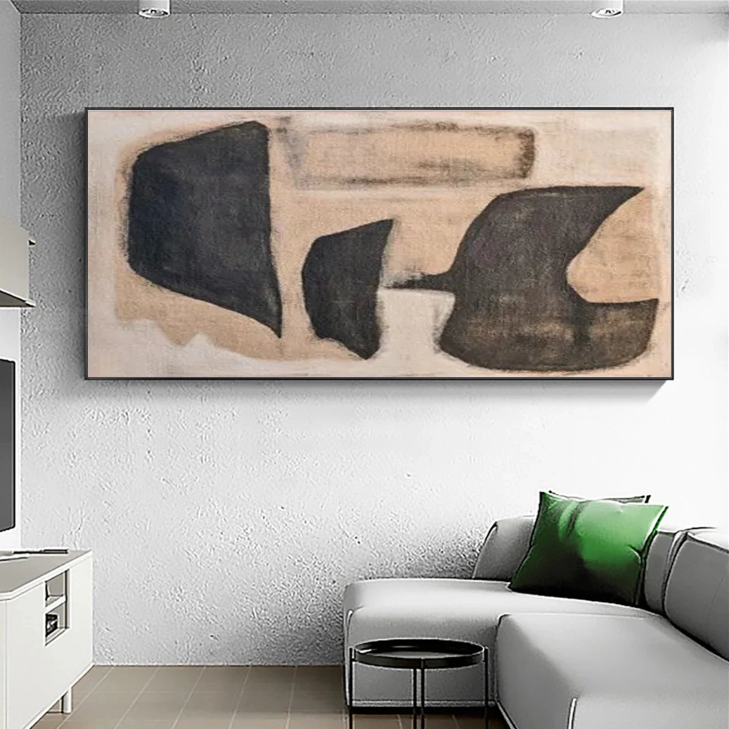 Wabi Sabi Abstract Canvas Art #WA213