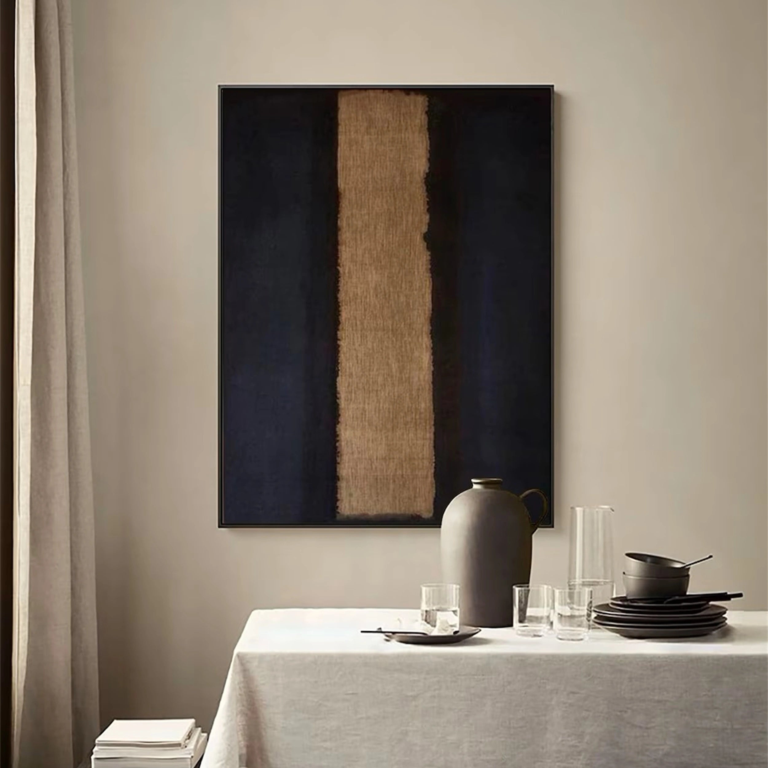 Wabi Sabi Abstract Wall Art #WA142