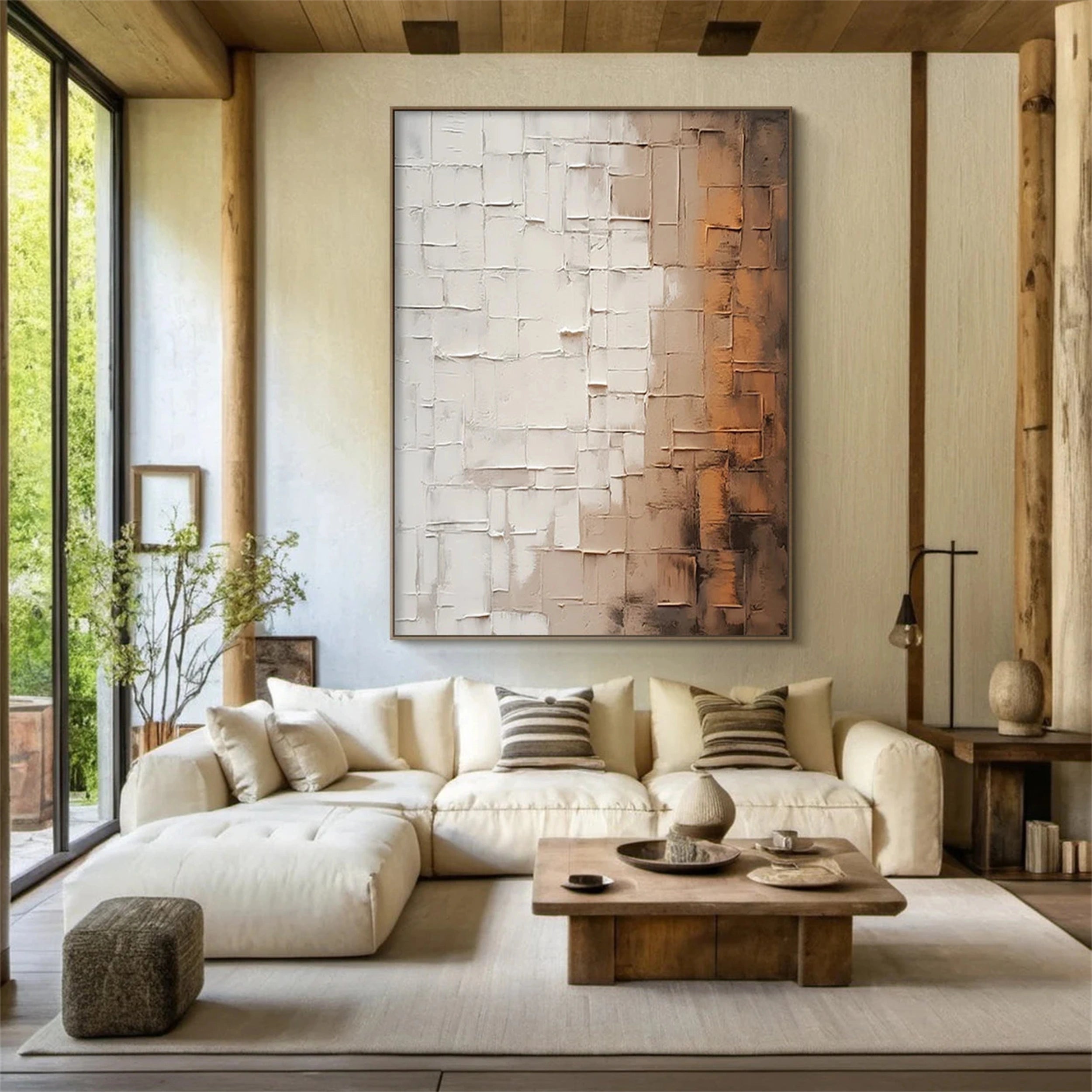 Wabi Sabi Abstract Wall Art #WA119