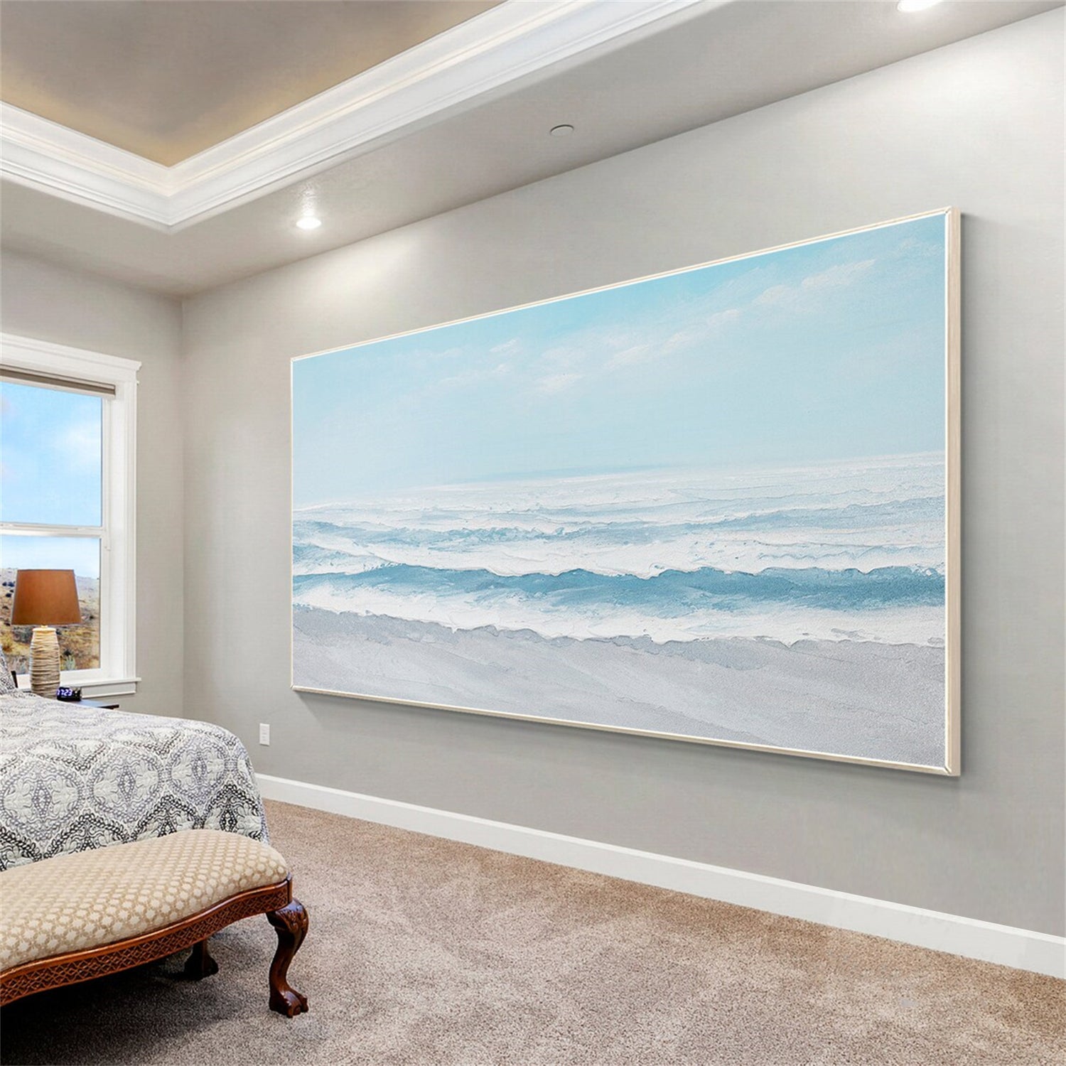 Sky And Ocean Painting #SO036