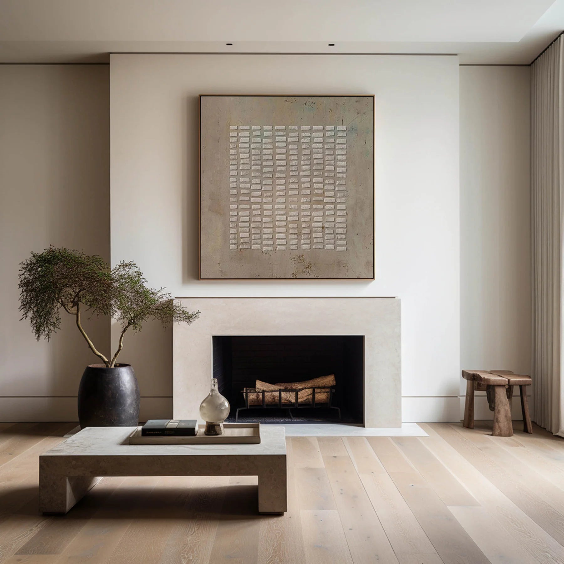 Wabi Sabi Abstract Wall Art #WA014
