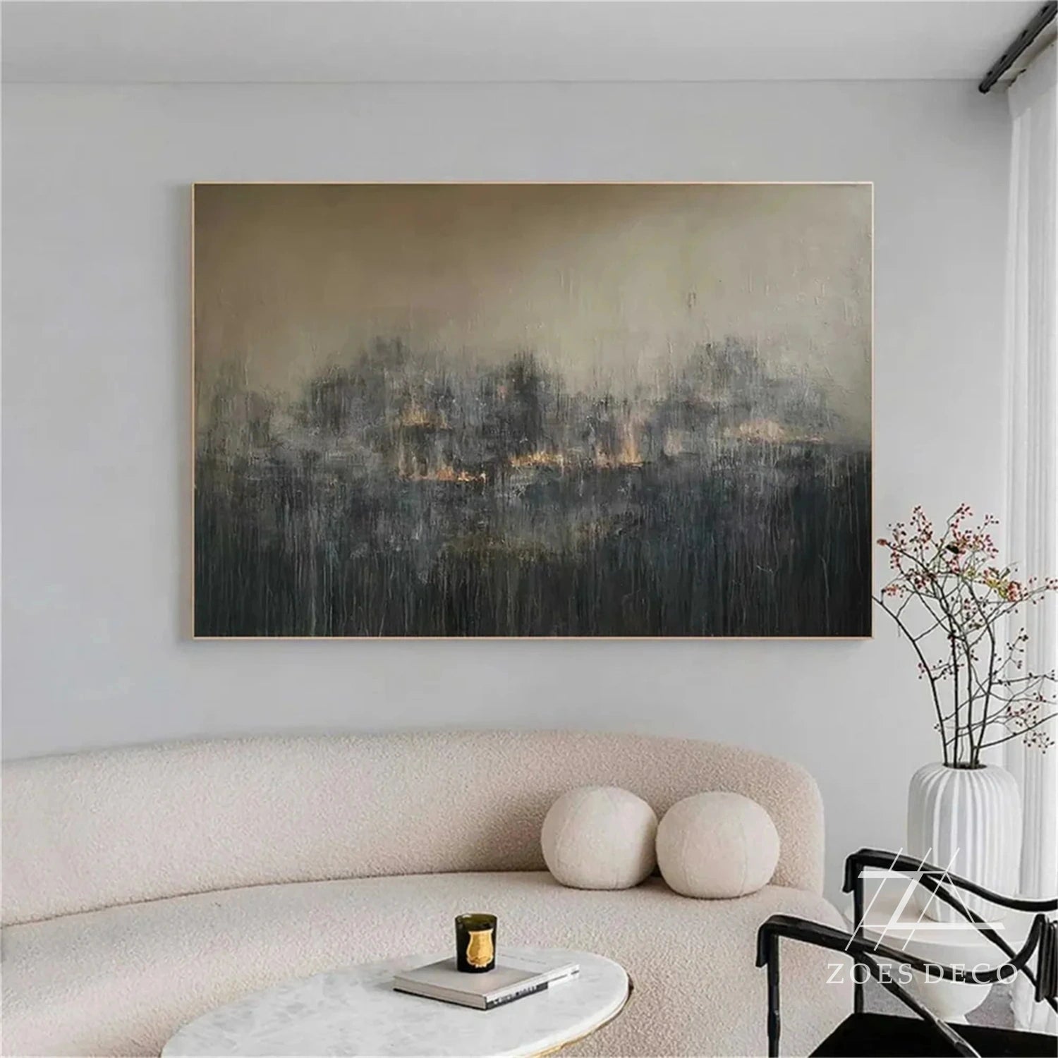 Wabi Sabi Abstract Wall Art #WA165