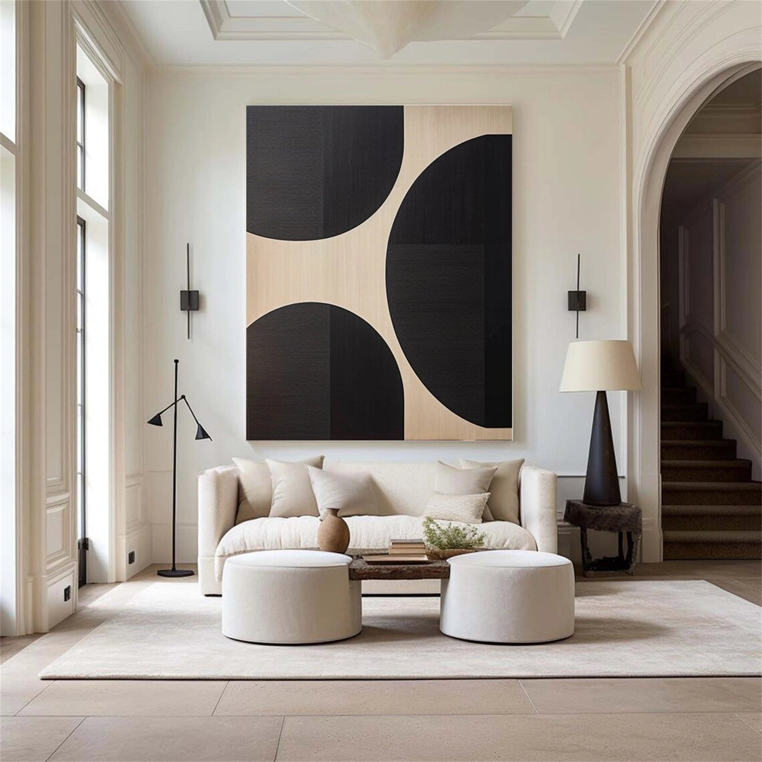Wabi Sabi Abstract Wall Art #WA126