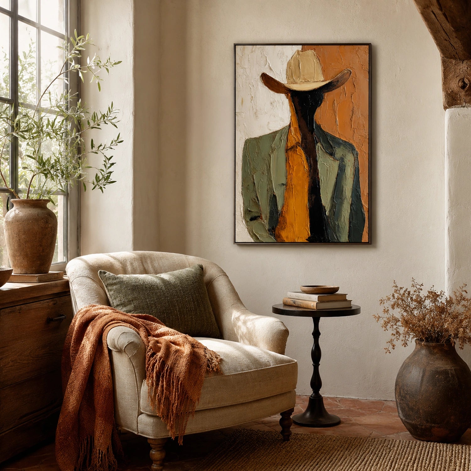 Western Cowboy Art #VA024