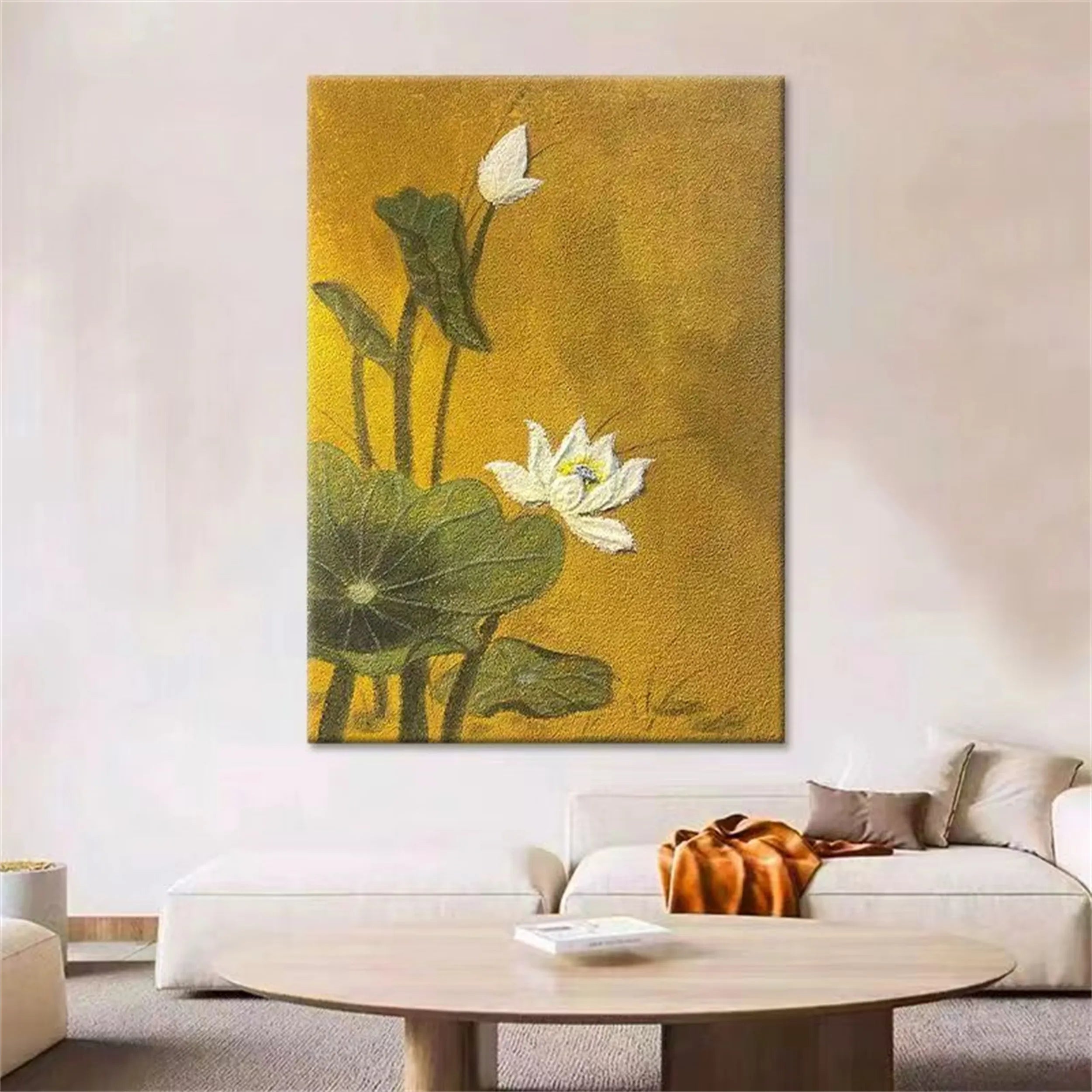 Colorful Tree And Flower Painting #TF065
