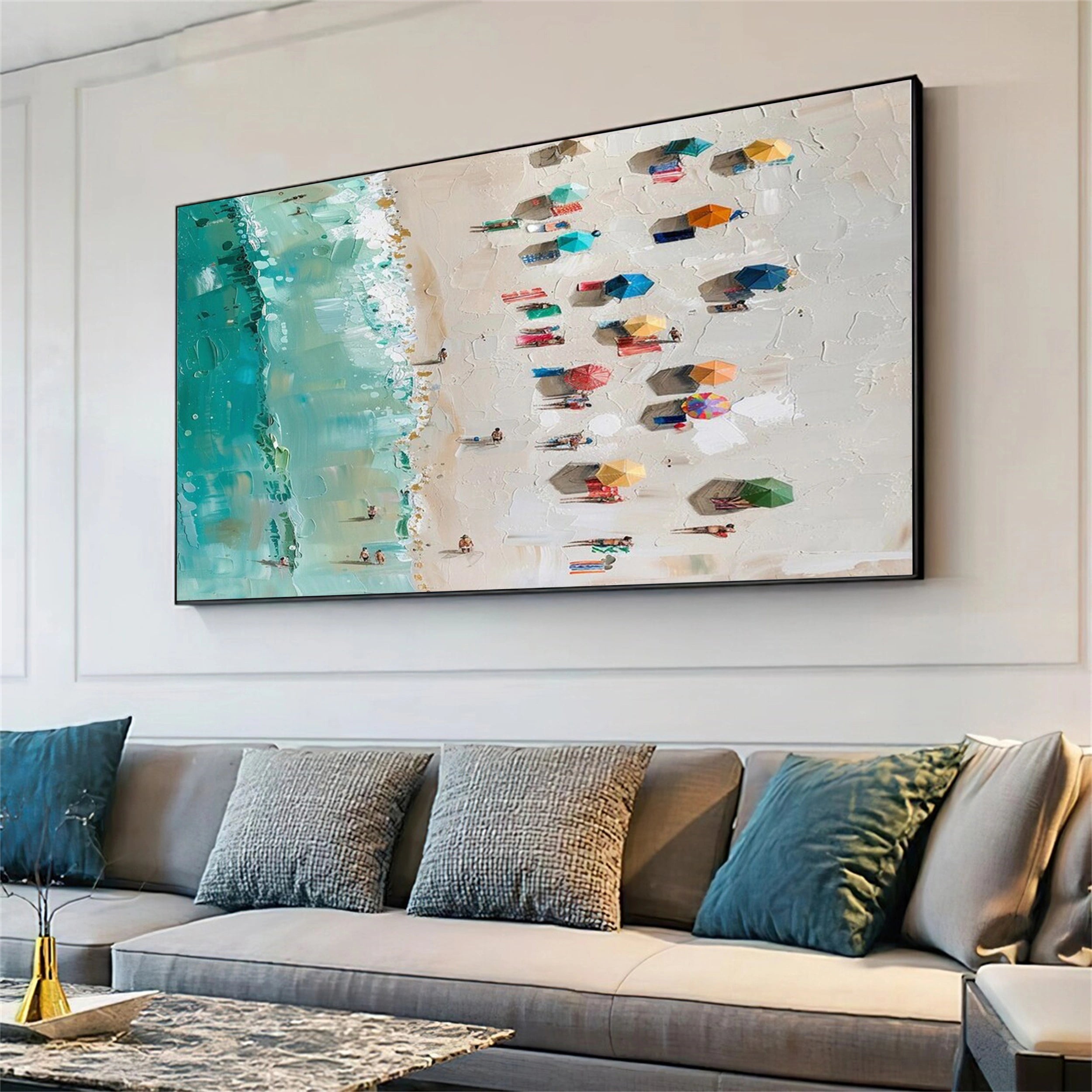 Sky And Ocean Painting #SO055