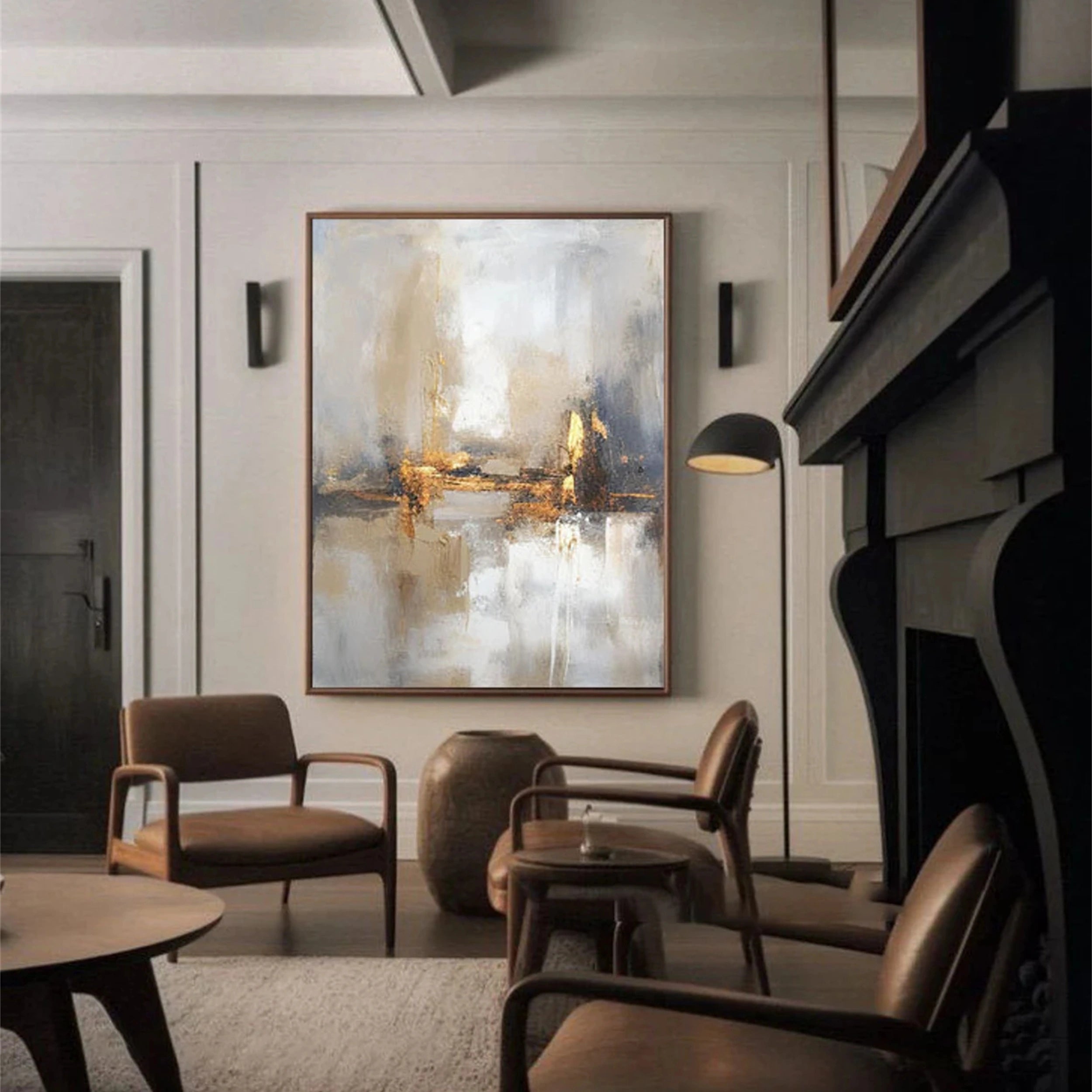 Abstract Texture Wall Art #AW025