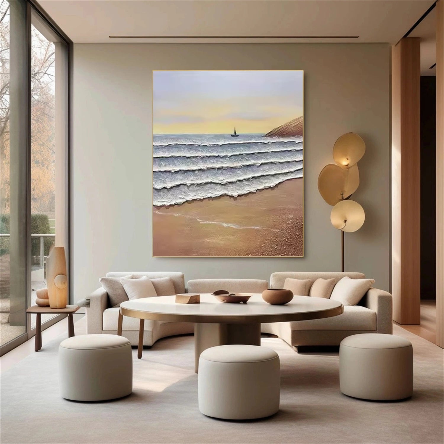 Sky and Ocean Painting #SO218