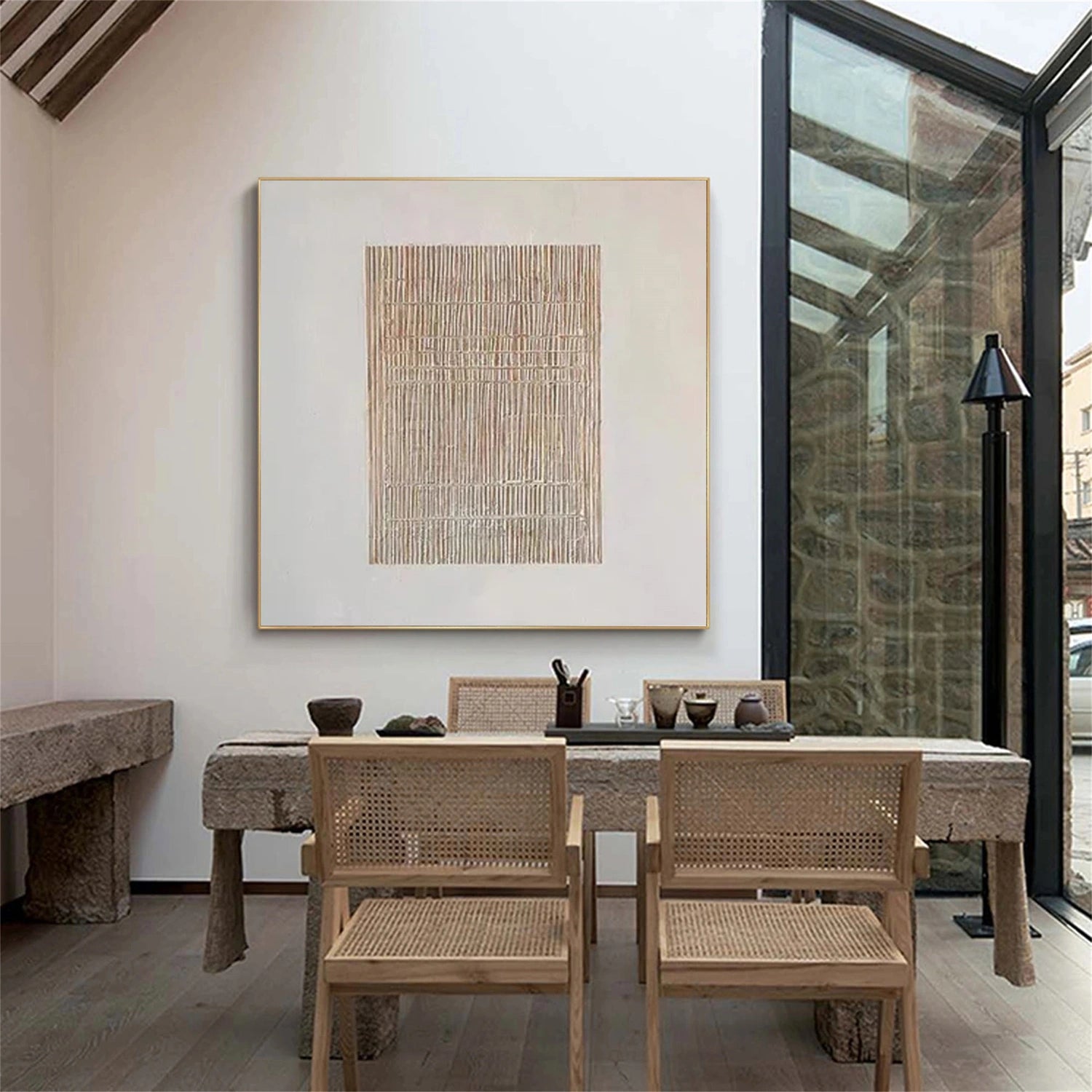 Wabi Sabi Abstract Wall Art #WA055