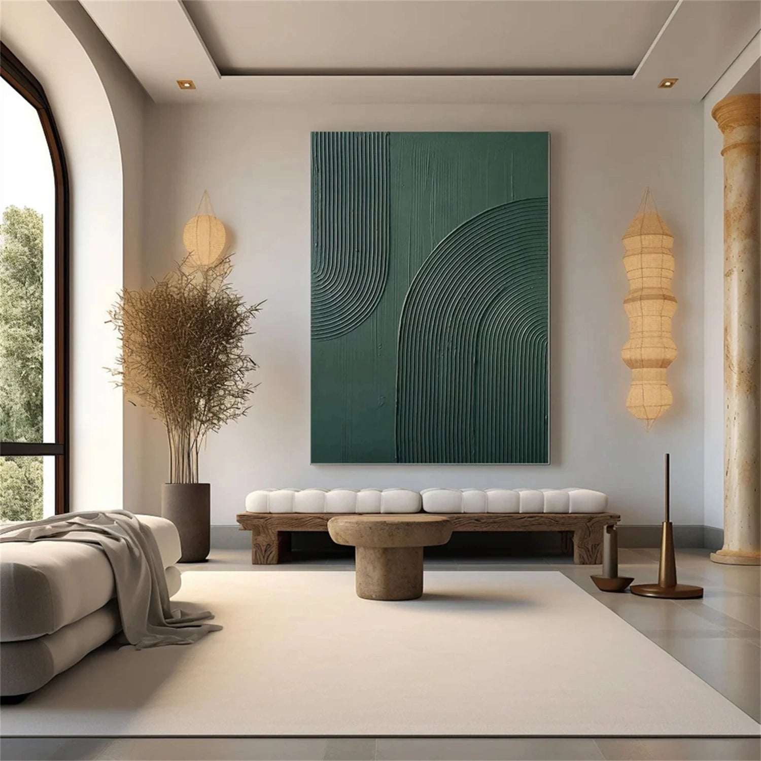 Wabi Sabi Abstract Wall Art #WA013