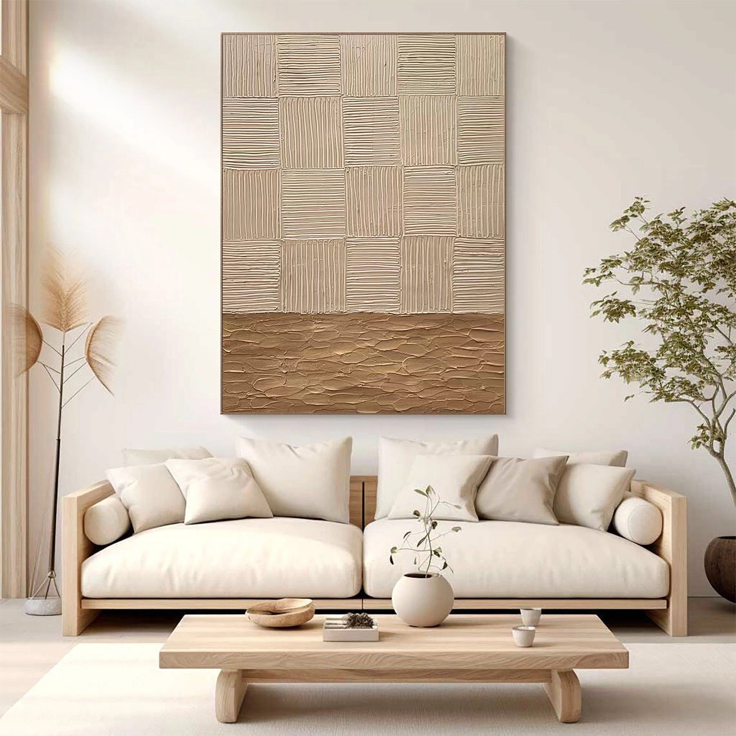 Wabi Sabi Abstract Wall Art #WA083