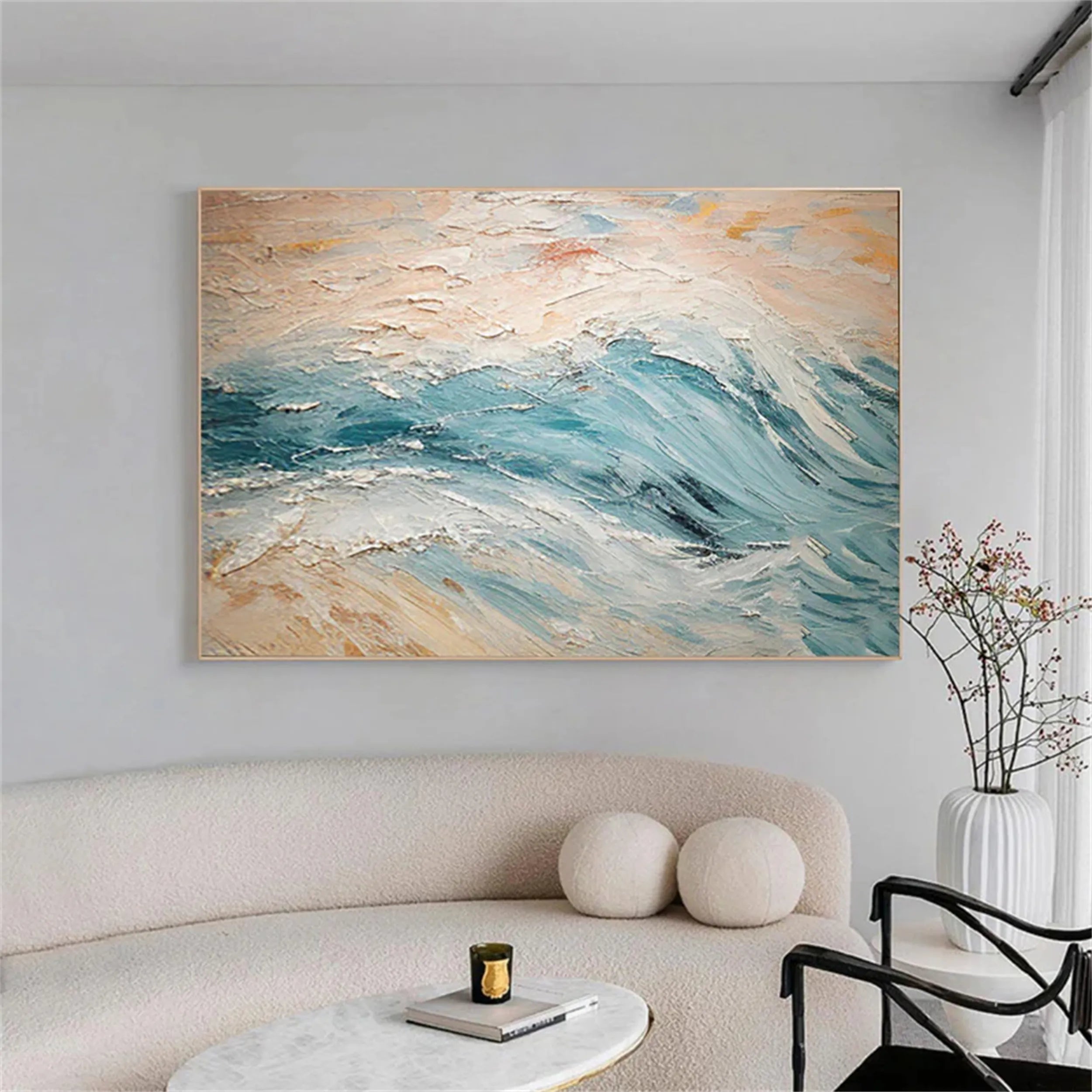 Sky And Ocean Painting #SO094