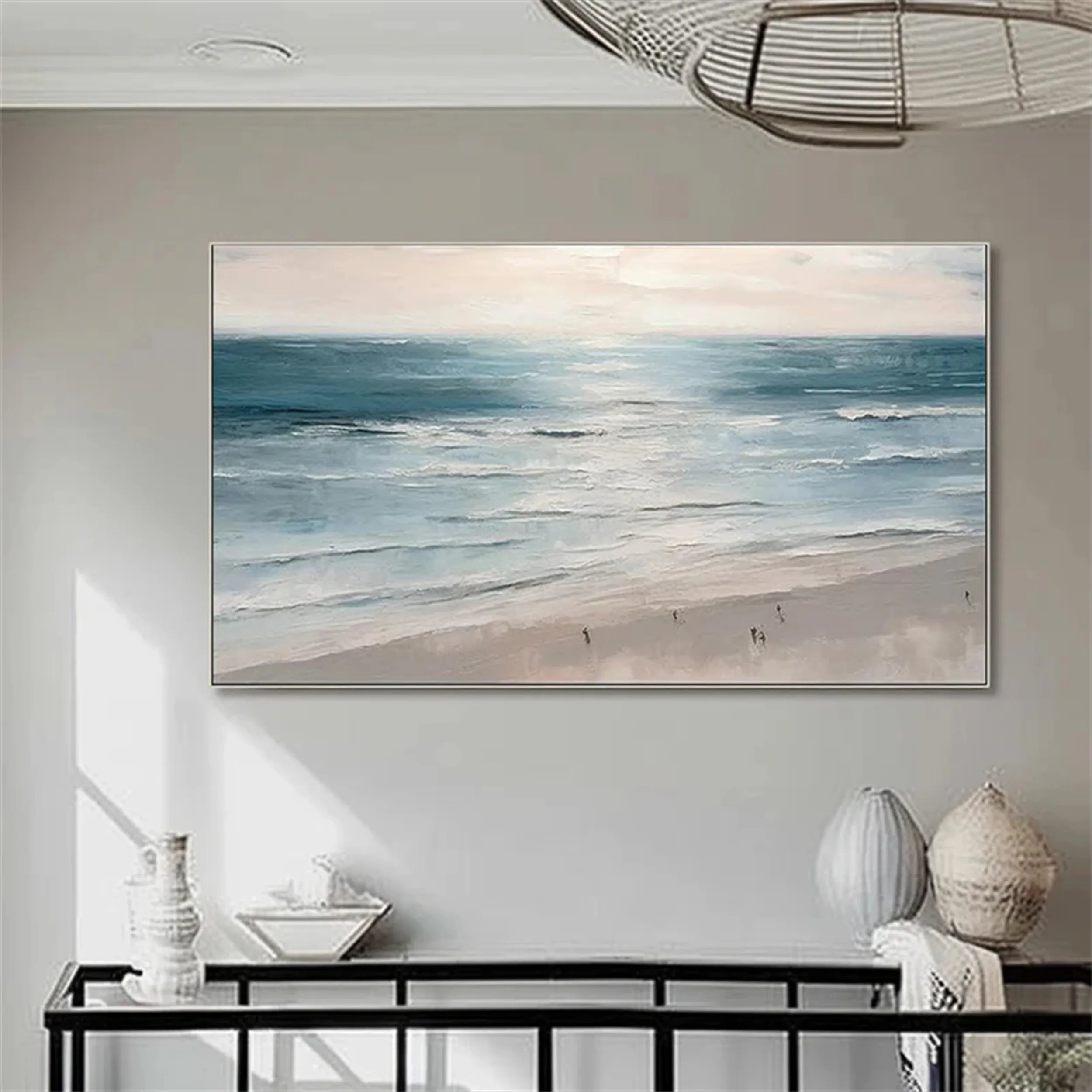 Sky And Ocean Painting #SO088